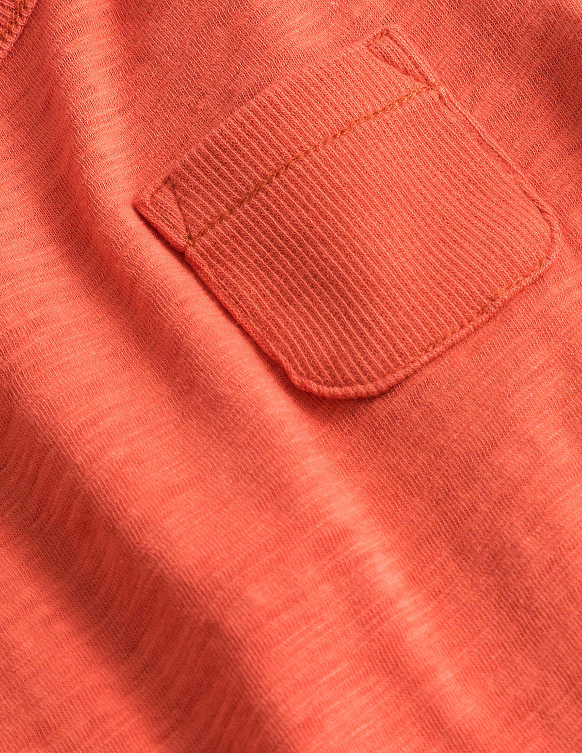 Garment Wash T-Shirt-Jam Red - Image 3