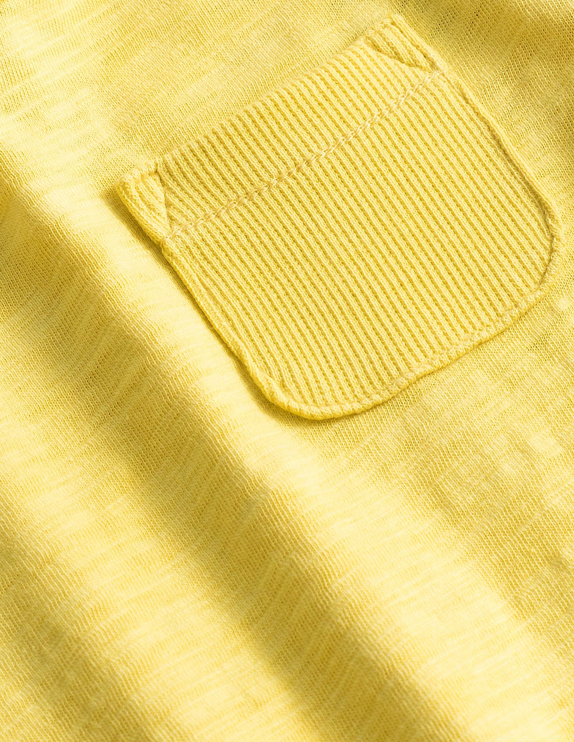 Garment Wash T-Shirt-Buttercup Yellow - Image 3