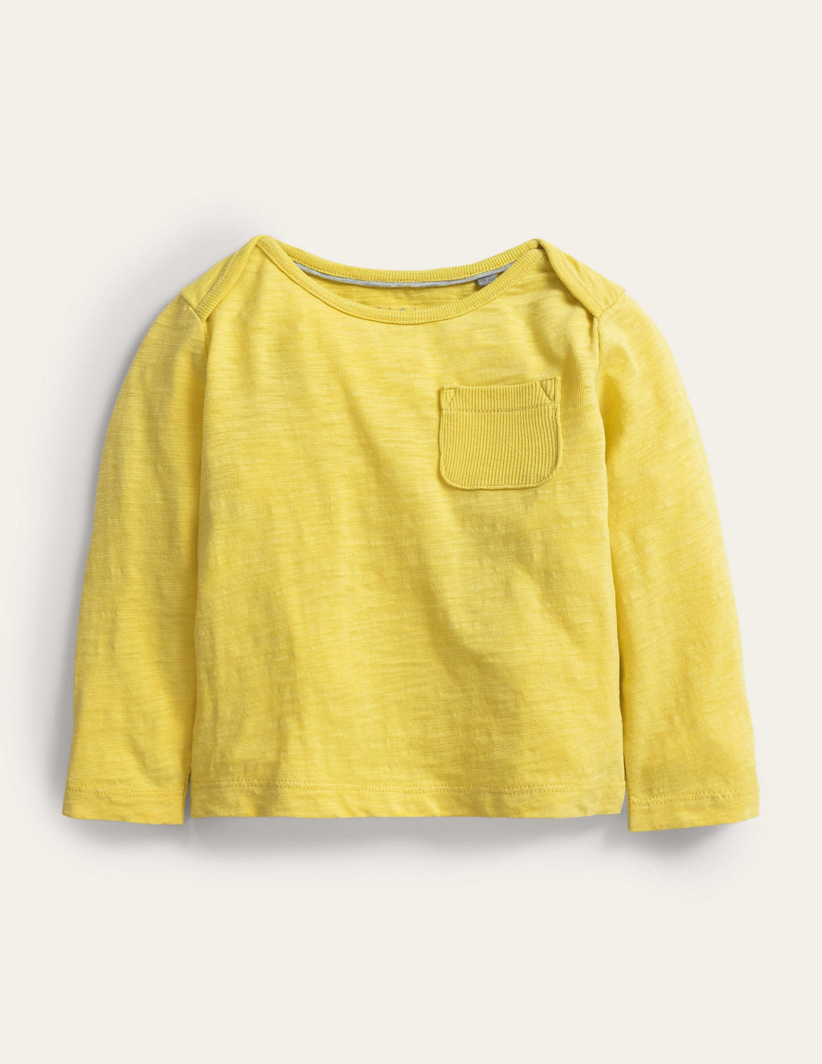 Garment Wash T-Shirt-Buttercup Yellow-1