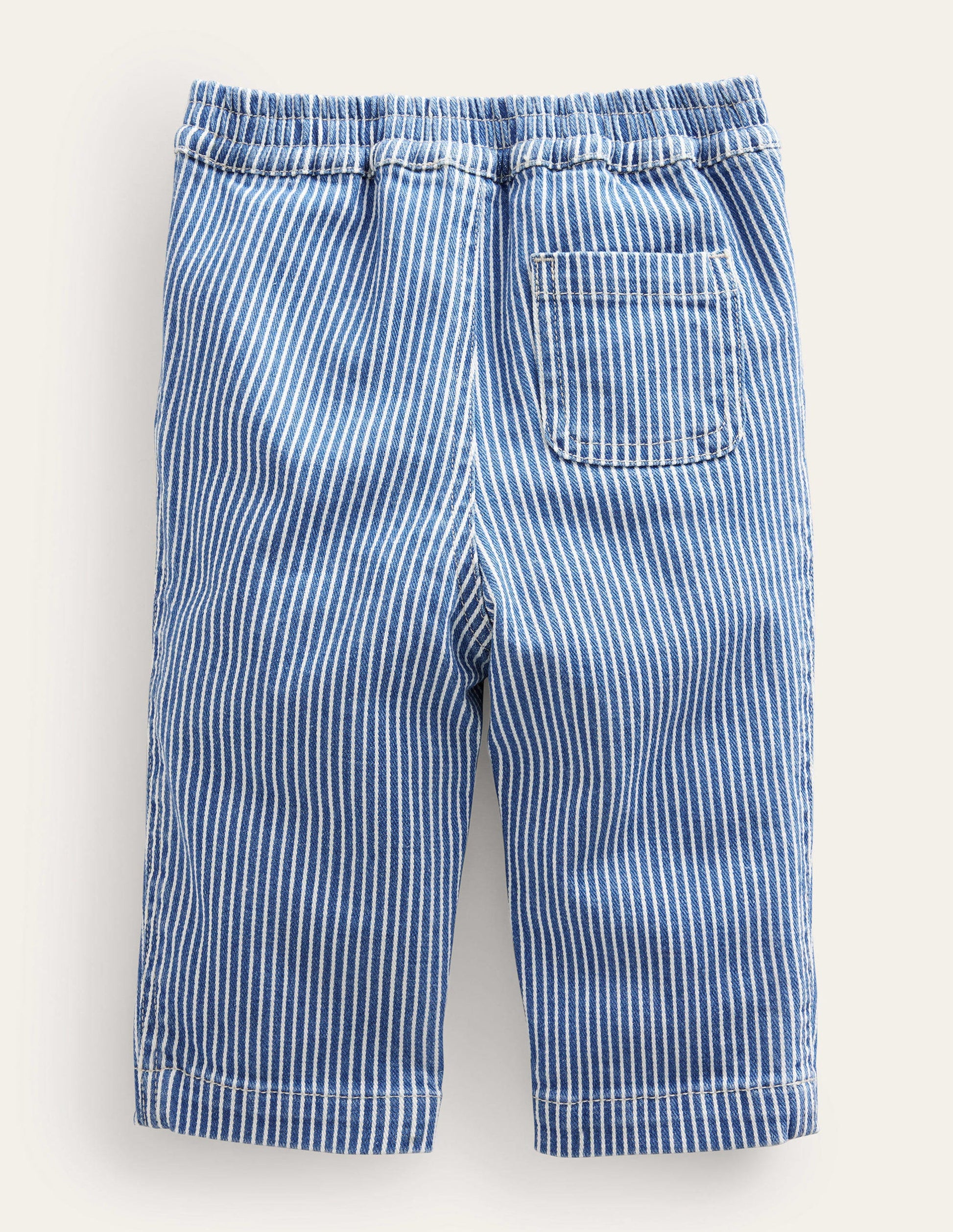 Woven Bottoms-Penzance Blue/ Ivory-2