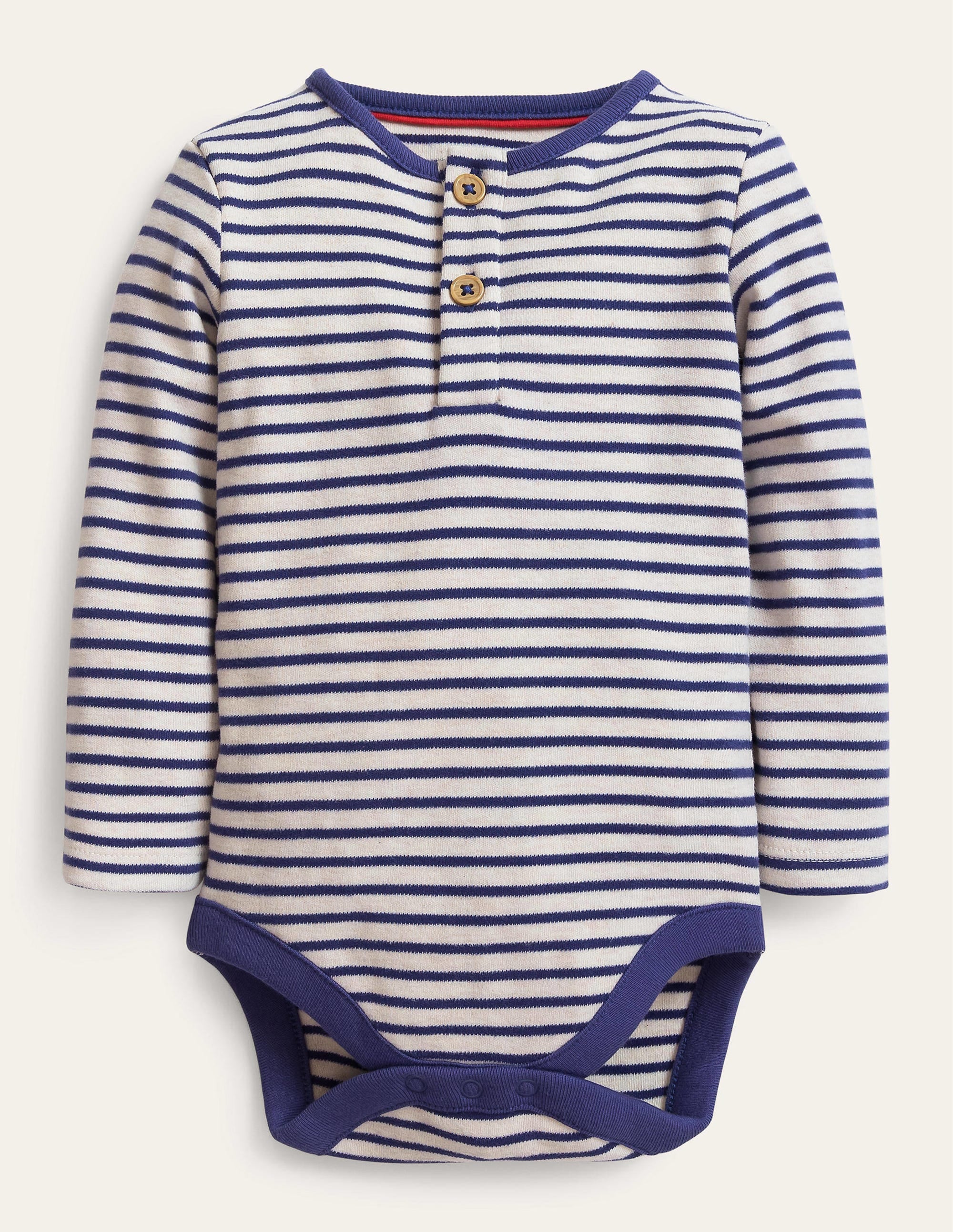 Cosy Henley Body-Oatmeal/Starboard - Image 1