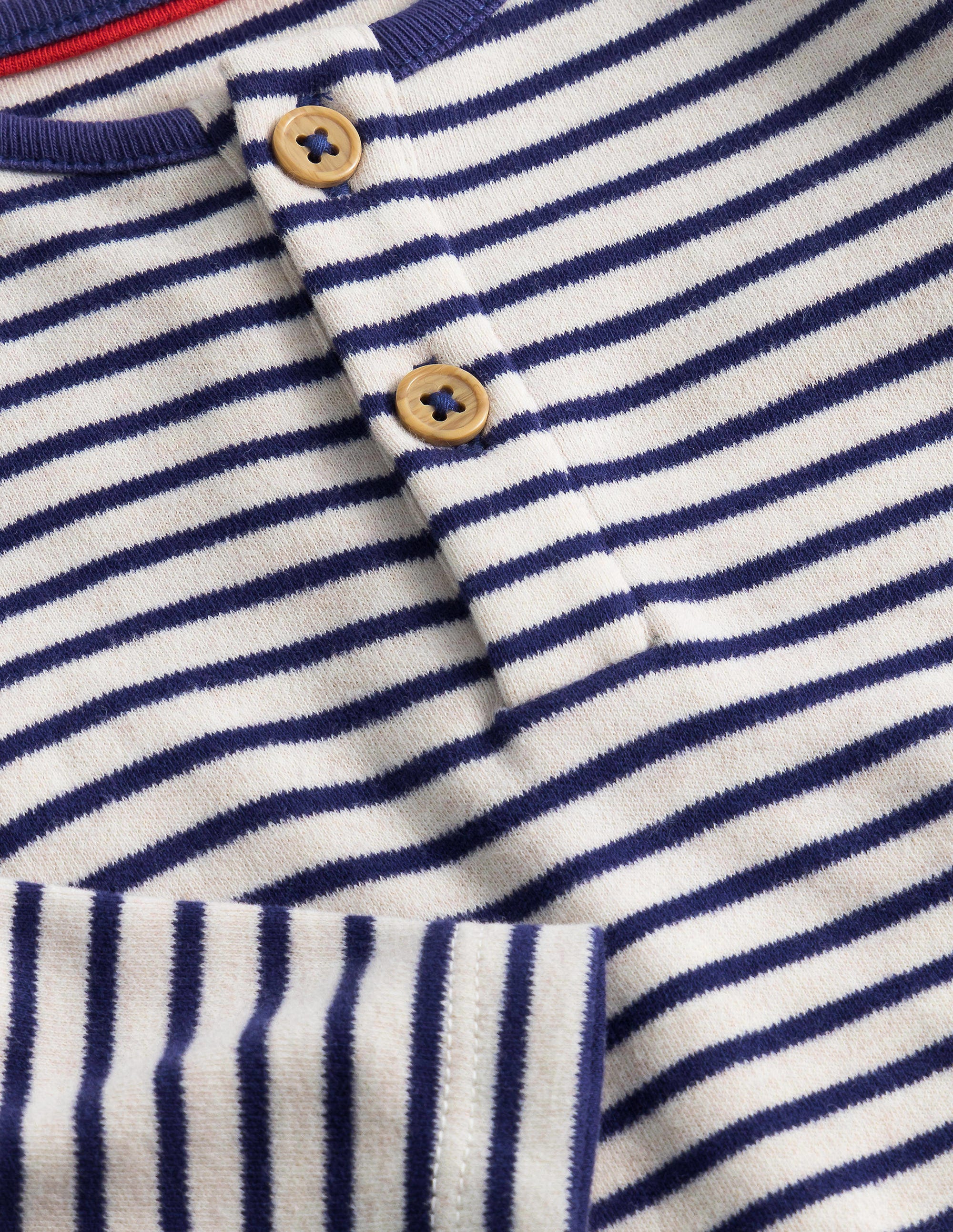 Cosy Henley Body-Oatmeal/Starboard - Image 3