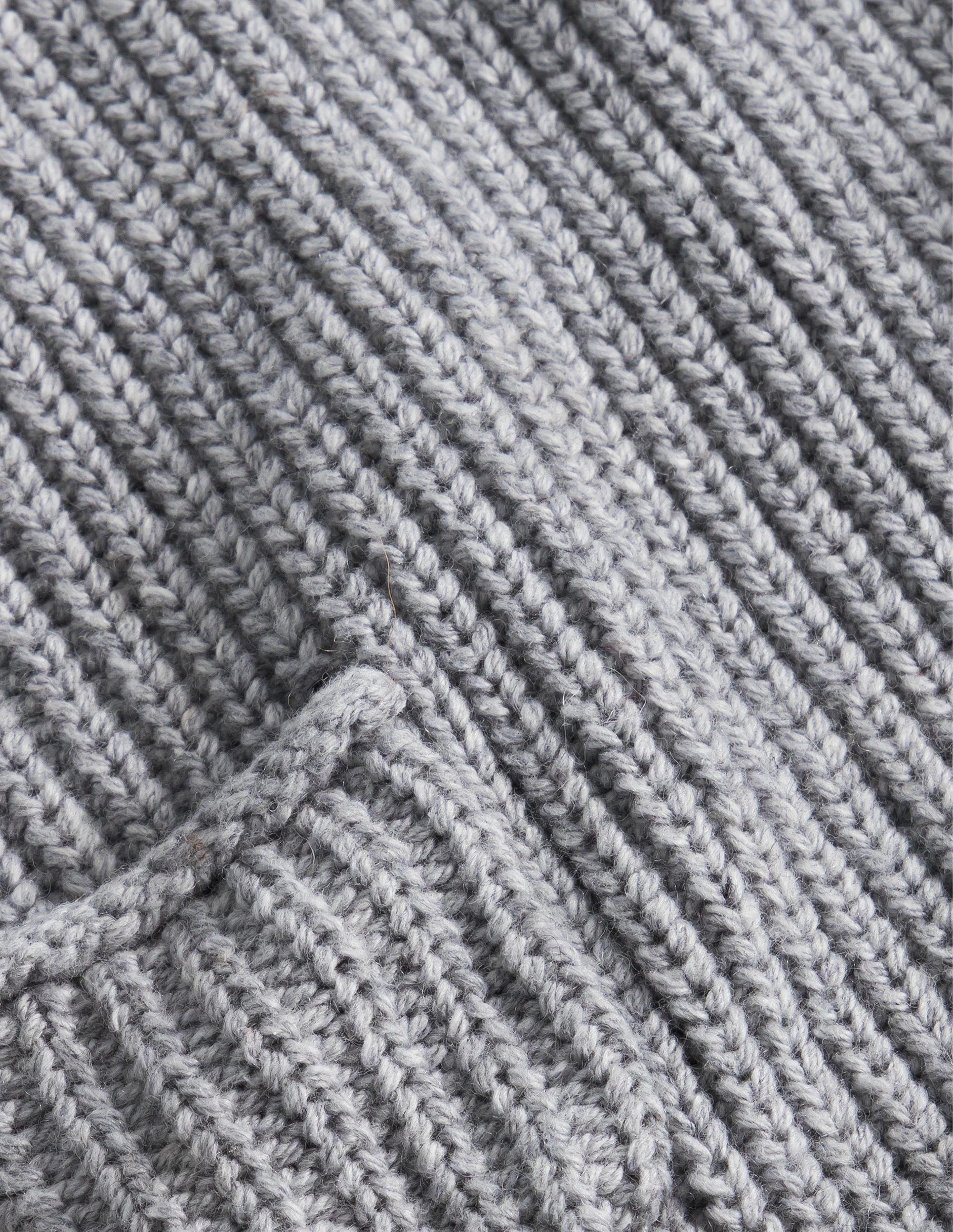 Knitted Dungarees-Grey Marl - Image 3