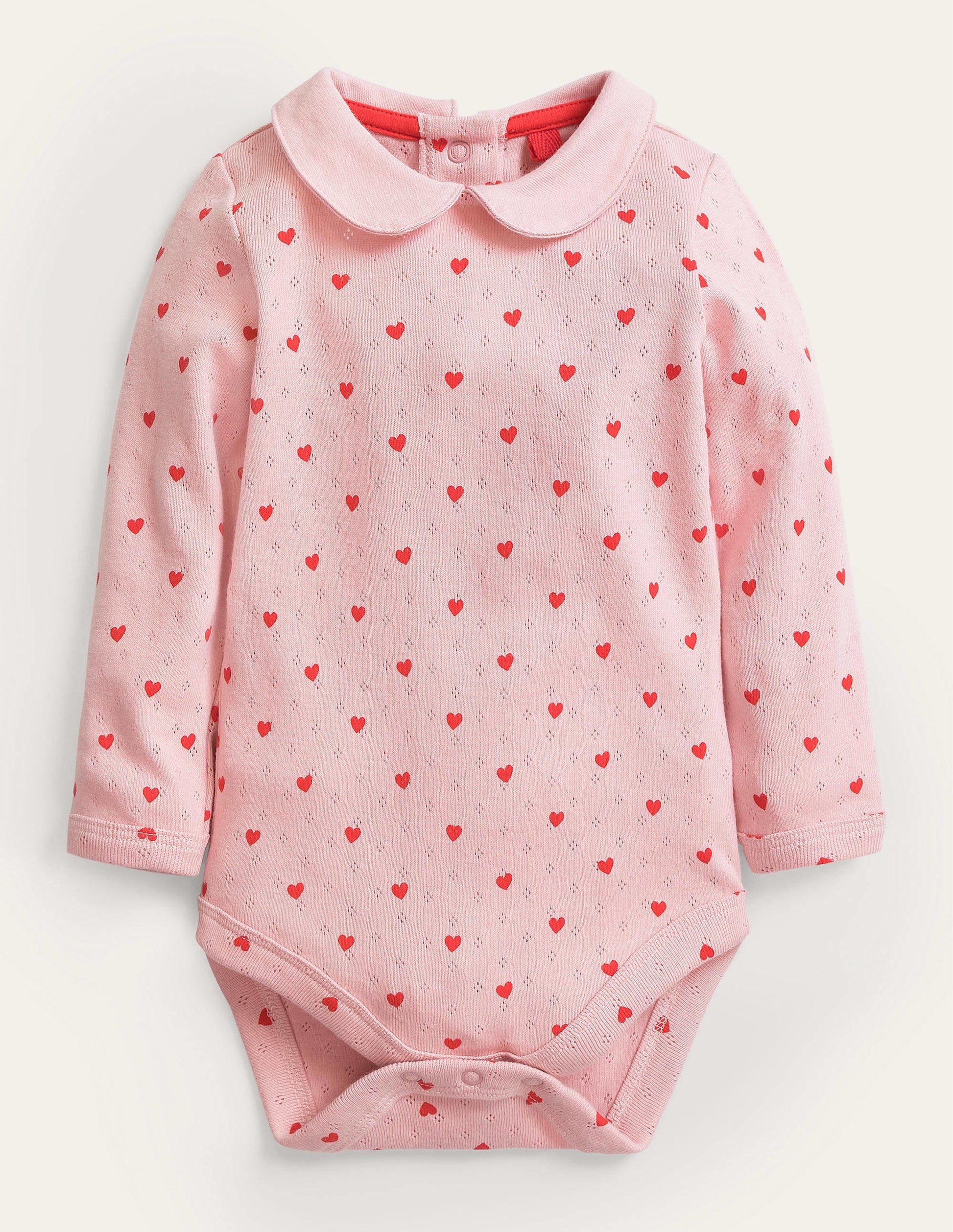 Pointelle Collared Body-Boto Pink Tiny Hearts-1