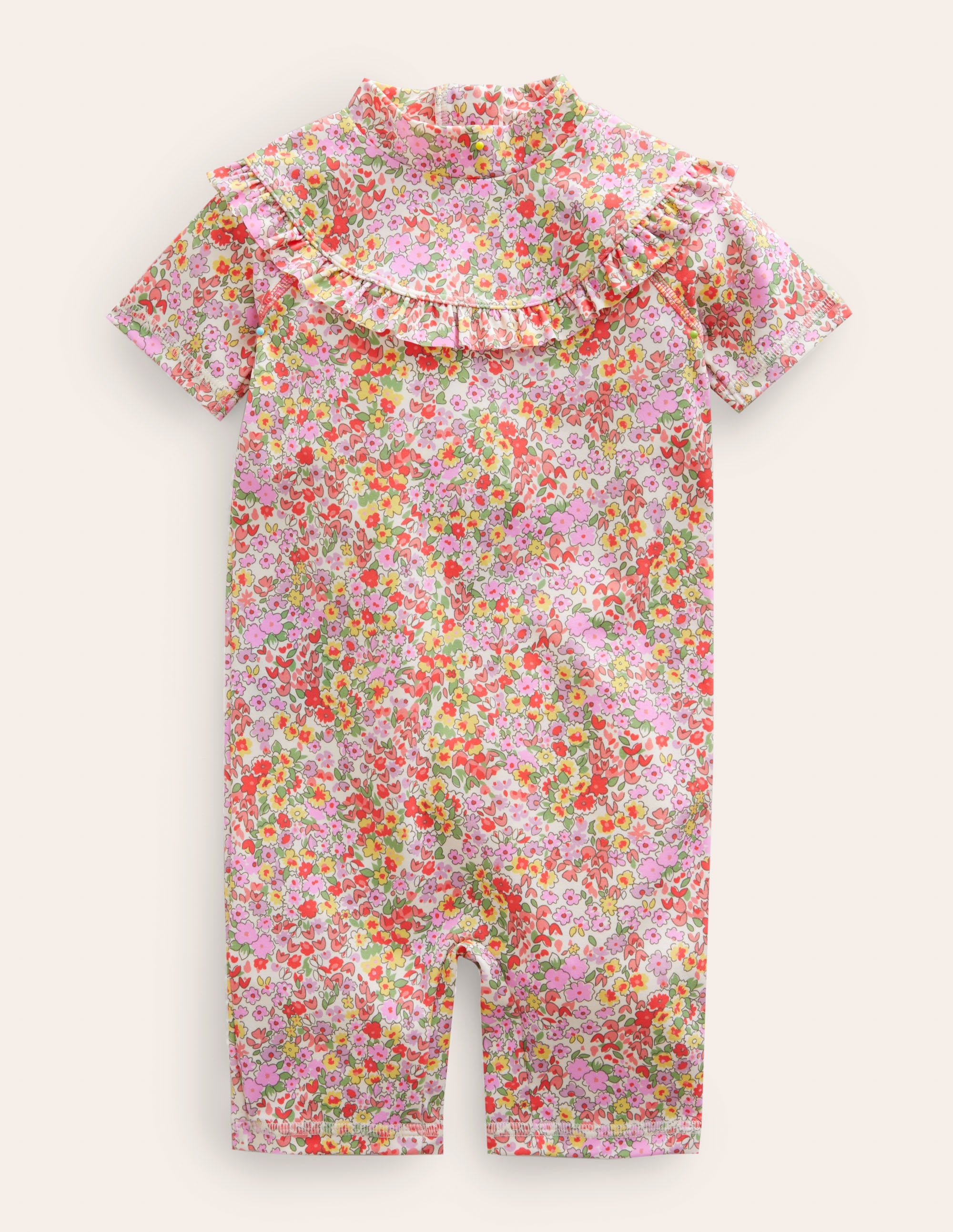 Frilly Surf Suit-Multi Spring Time Floral - Image 1