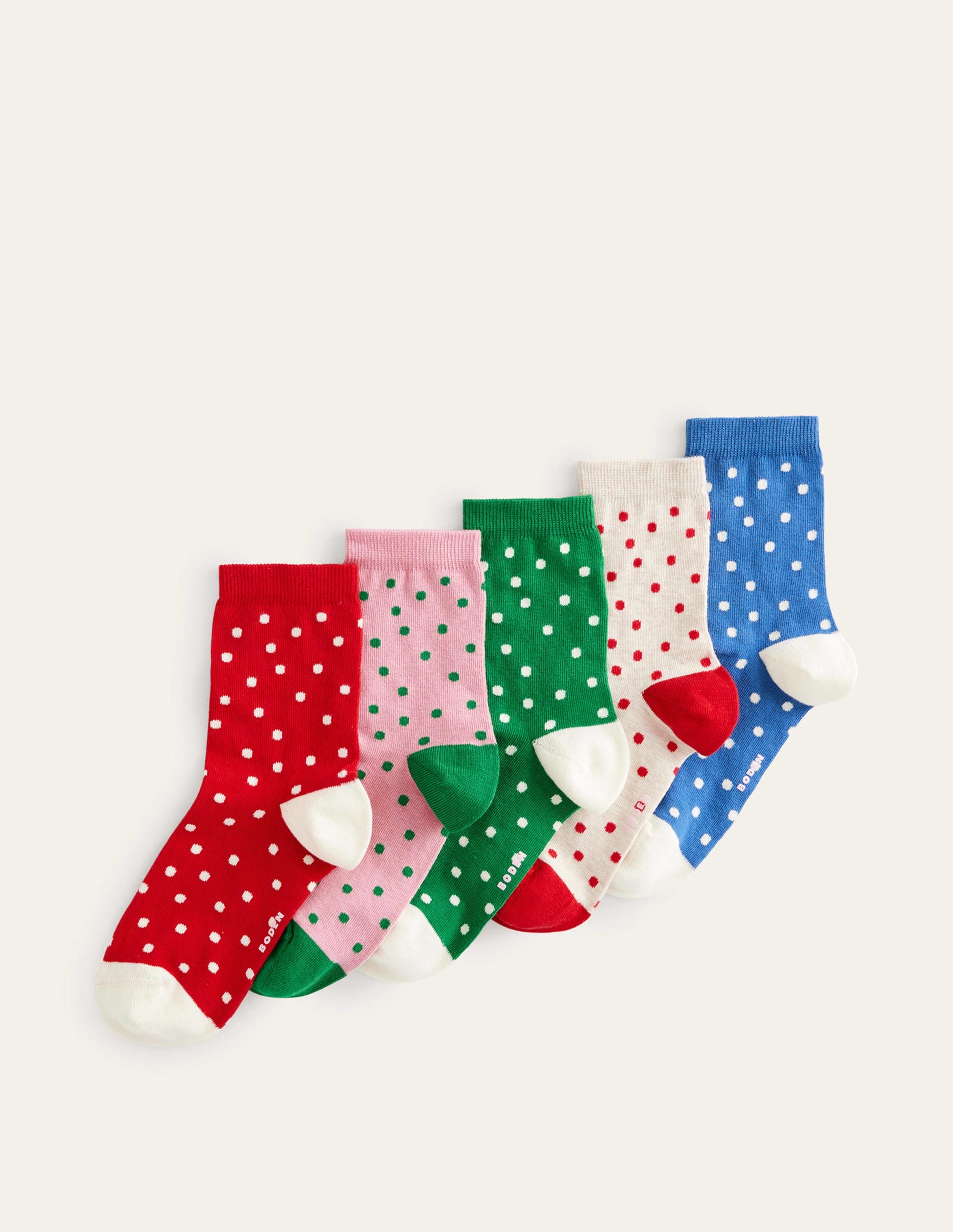 5-Pack Ankle Socks-Spot - Image 1