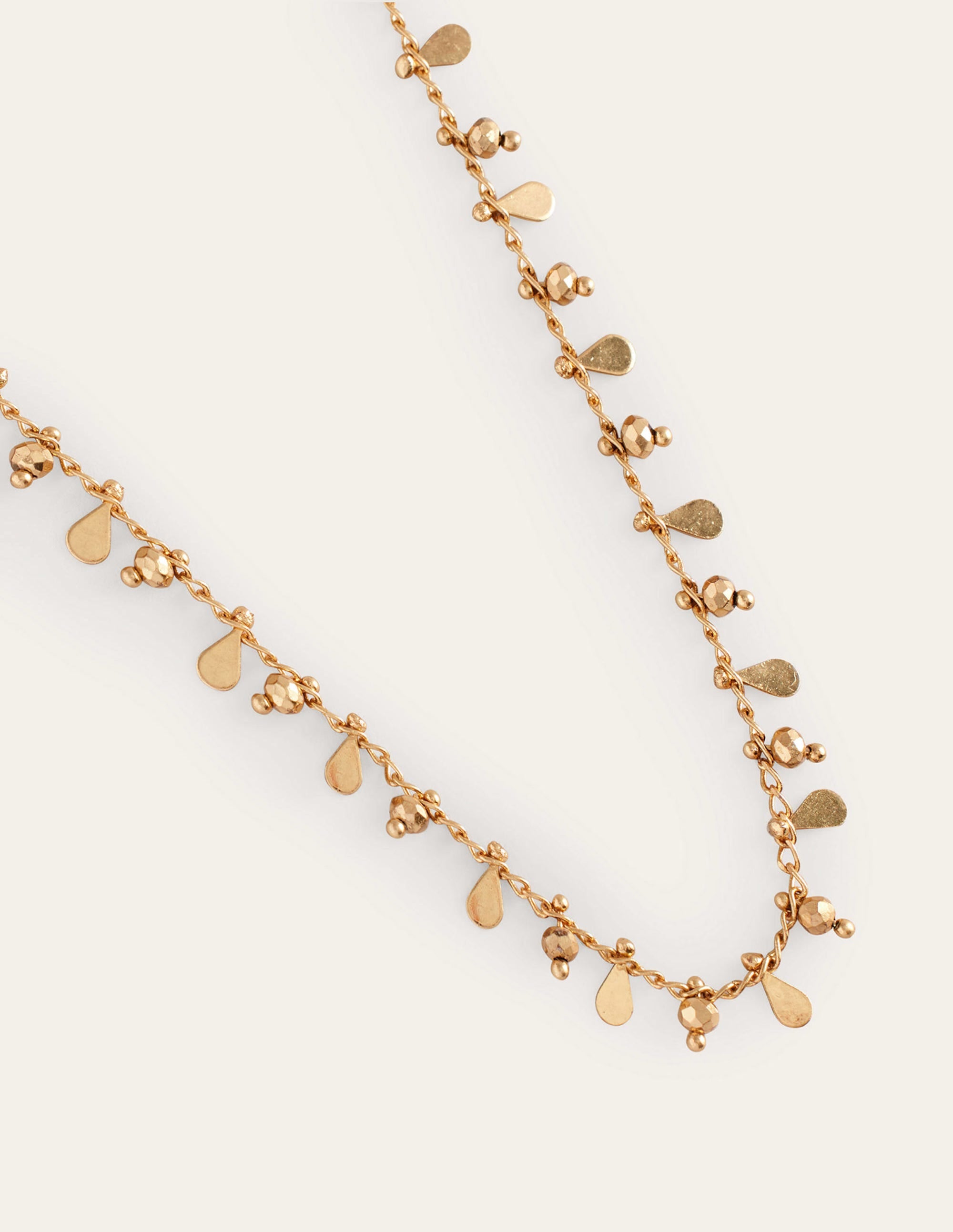 Beaded Necklace-Gold - Image 3