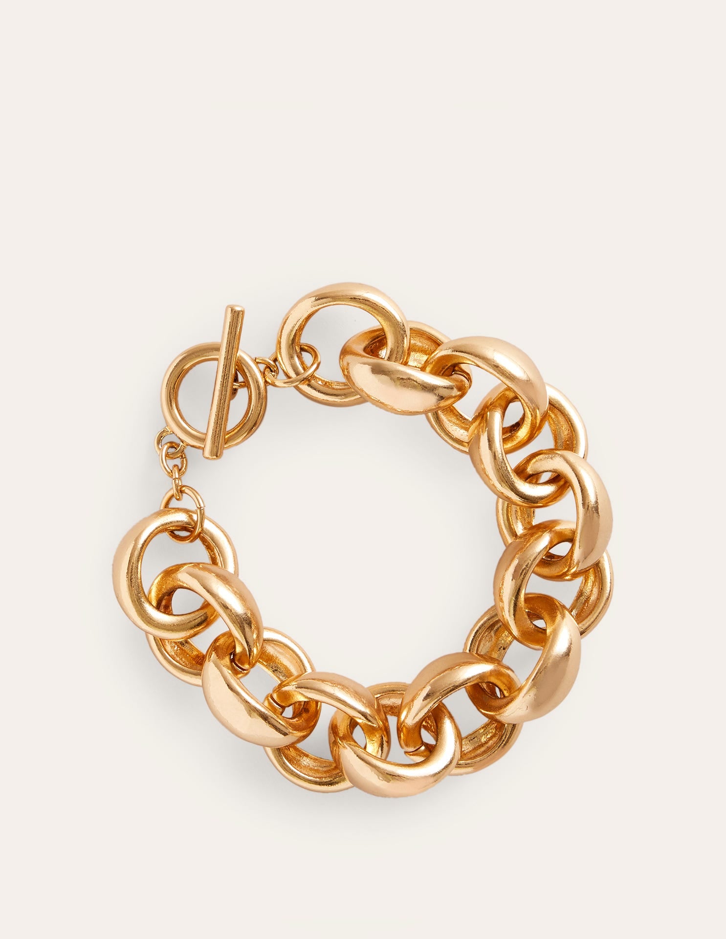 Chunky Chain Bracelet-Gold - Image 1