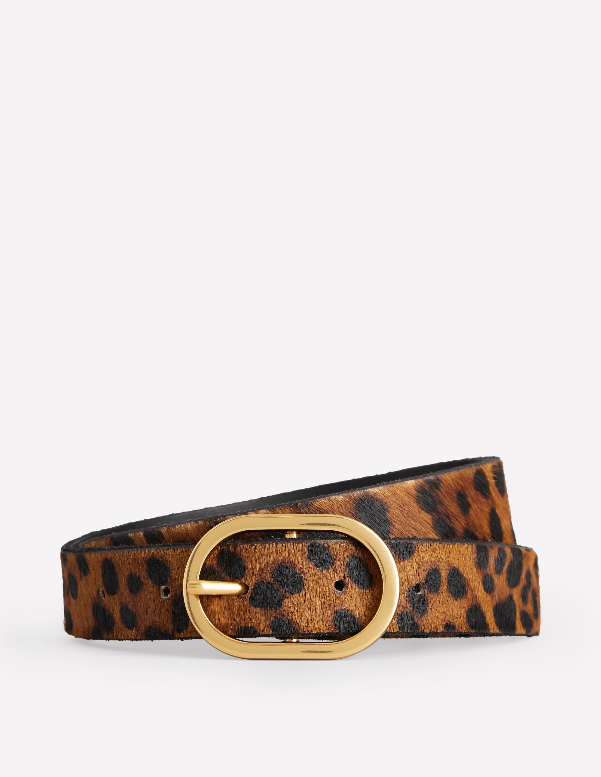 Classic Leather Belt-Leopard - Image 3