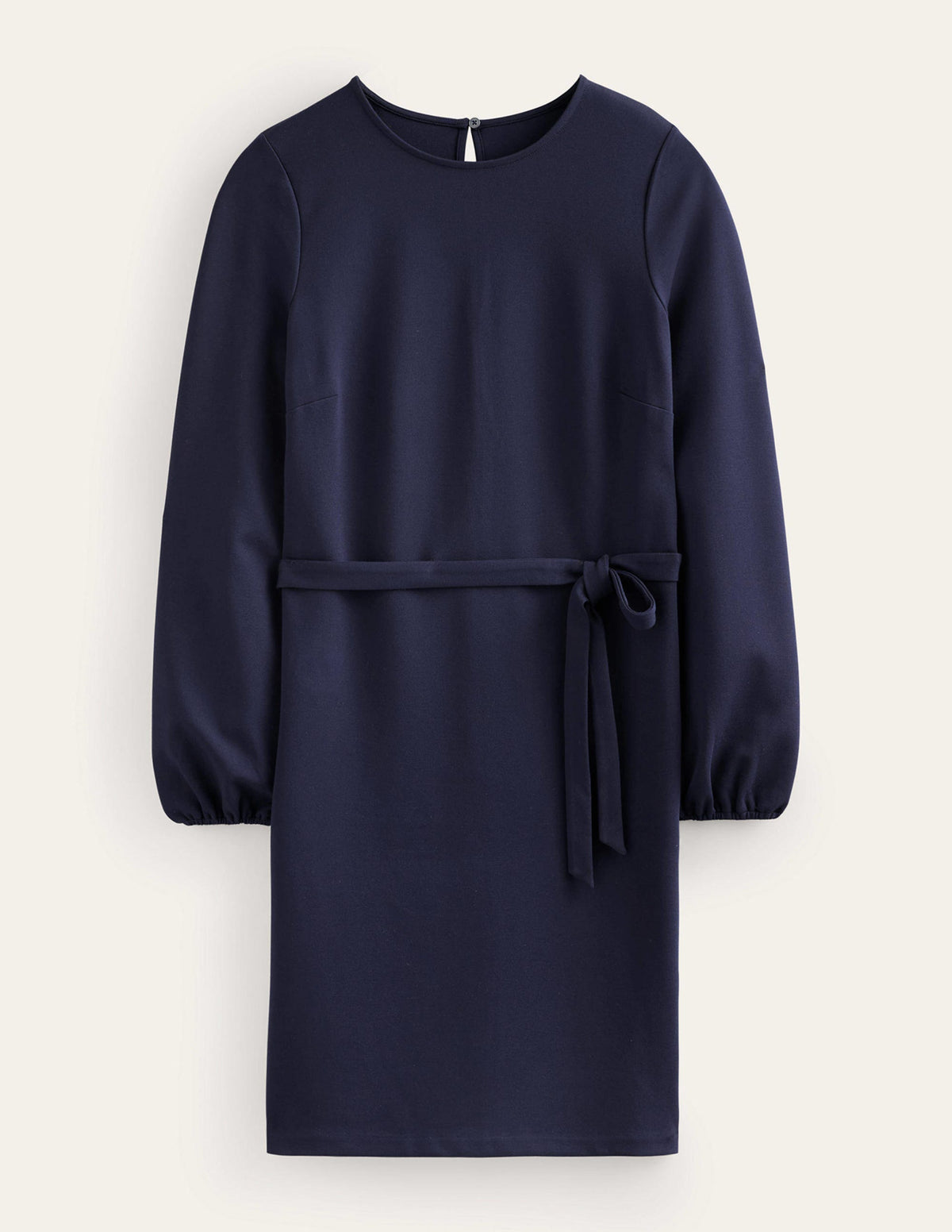 Violet Ponte Shift Dress-Navy - Image 7