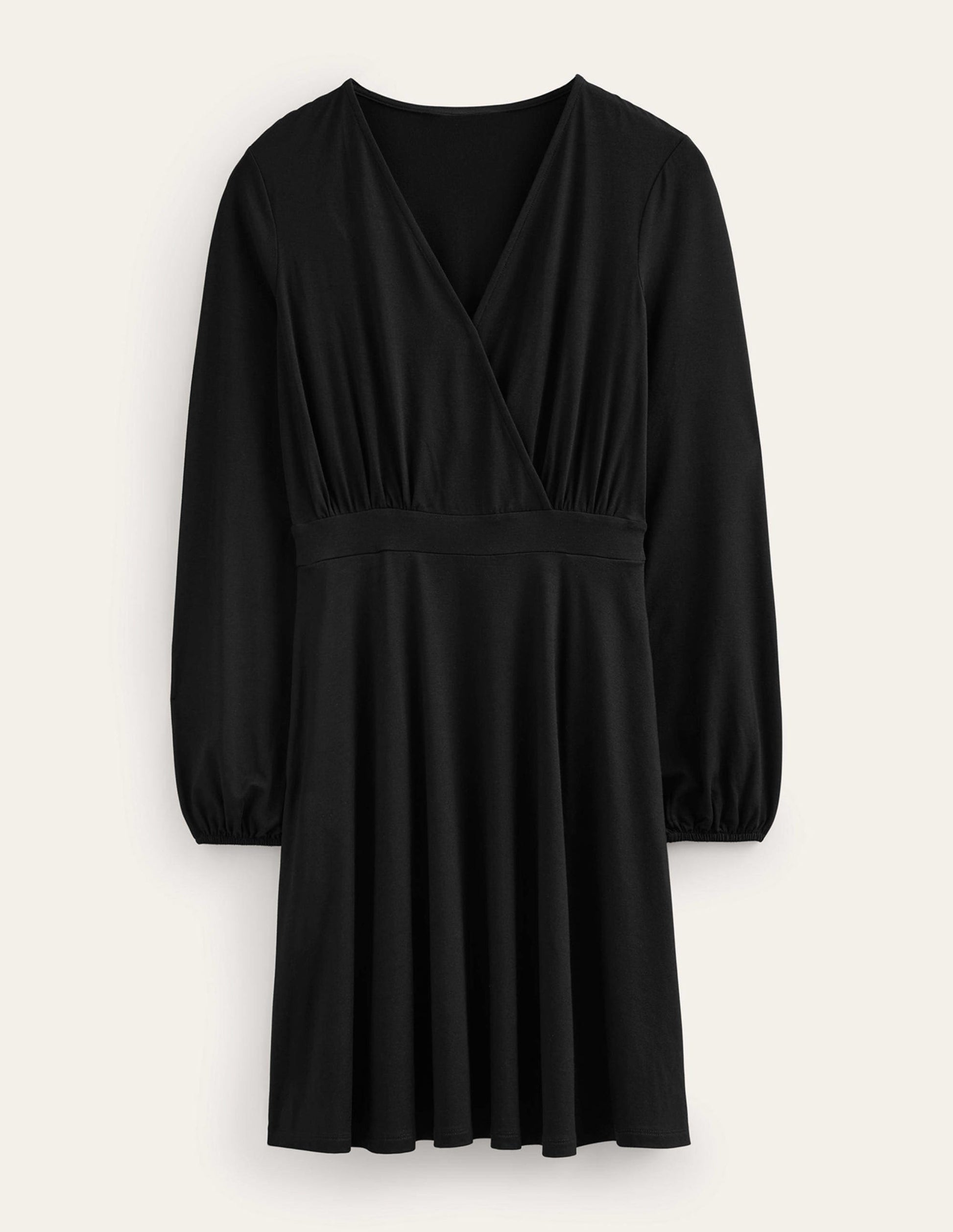 Willow Jersey Dress-Black-7