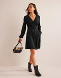 Willow Jersey Dress-Black