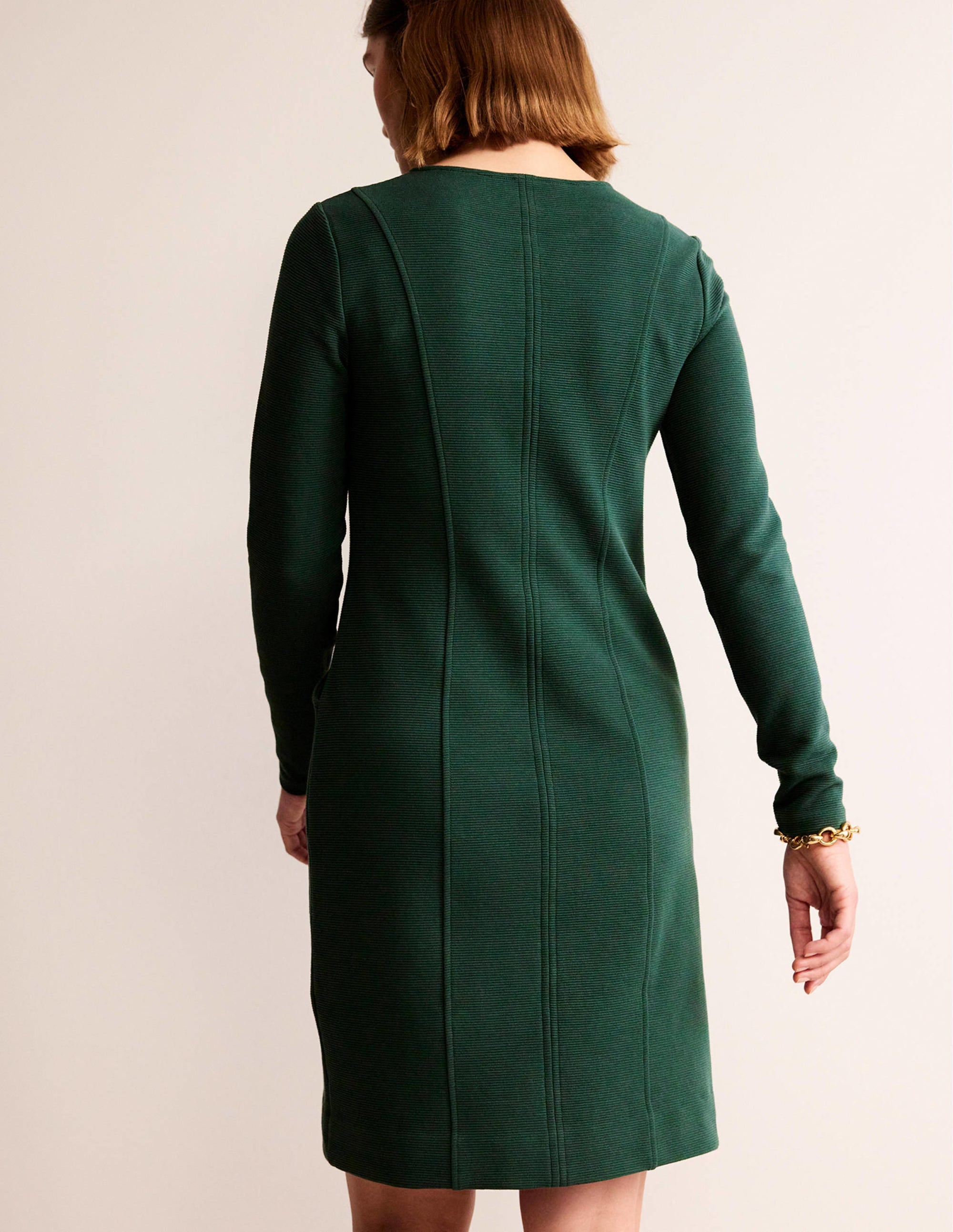Ellen Ottoman Dress-Chatsworth Green - Image 3