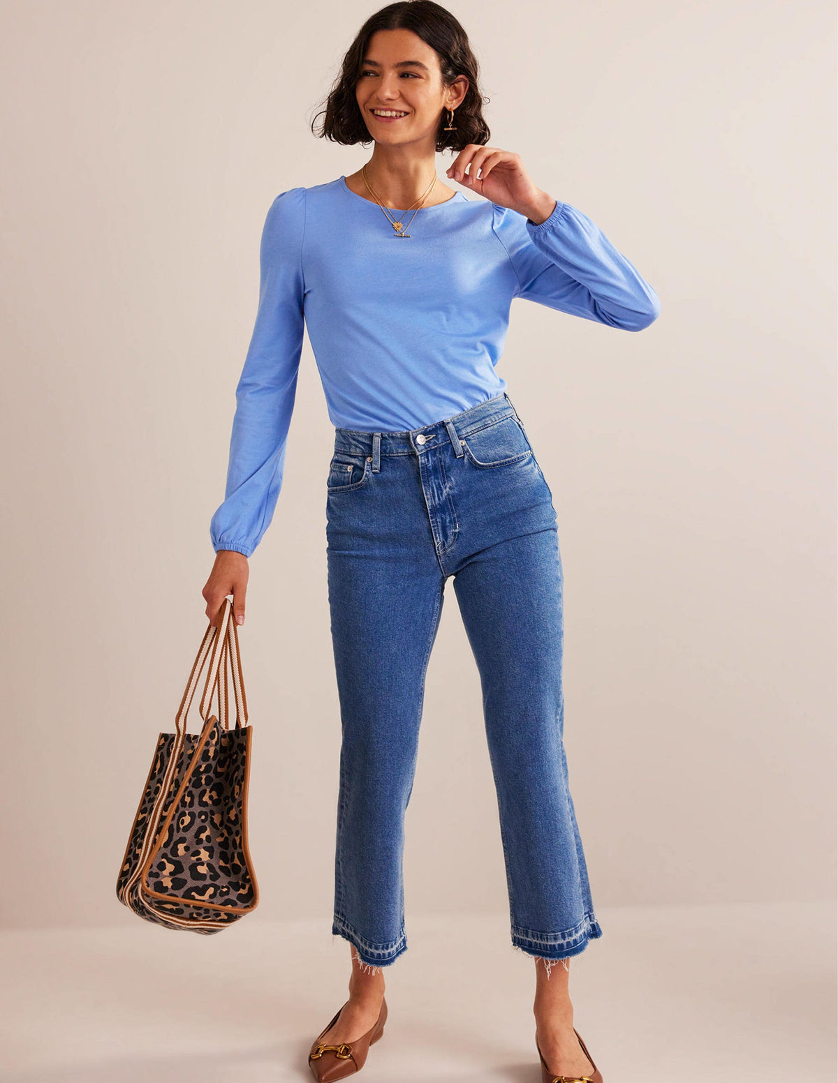 Supersoft Long Sleeve Top-Marina - Image 4