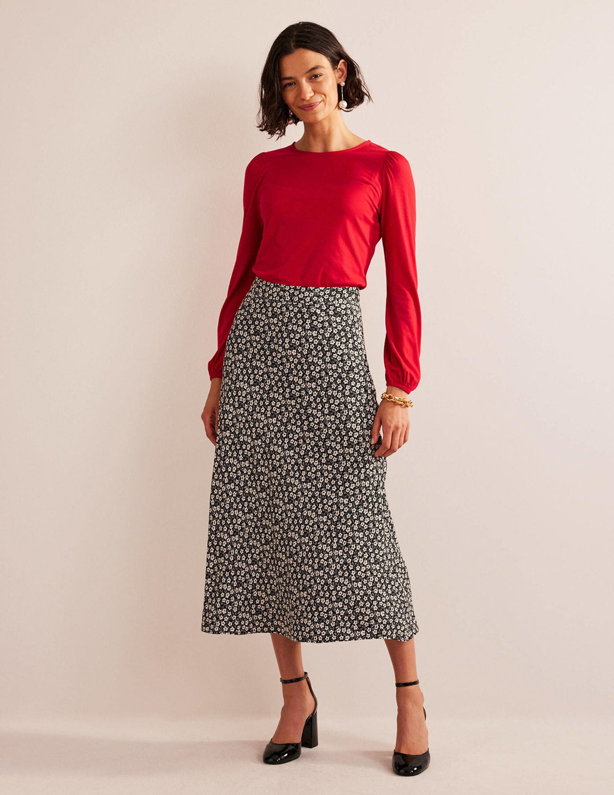 Supersoft Long Sleeve Top-Salsa - Image 5