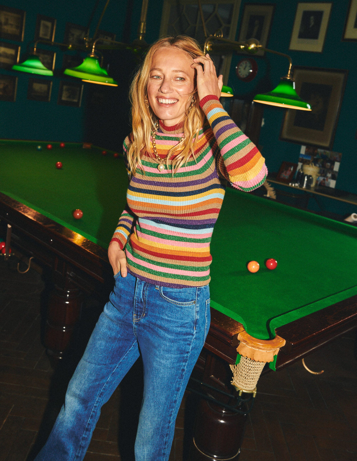 Matilda Sparkle Jumper-Sparkle Multi Stripe - Image 5