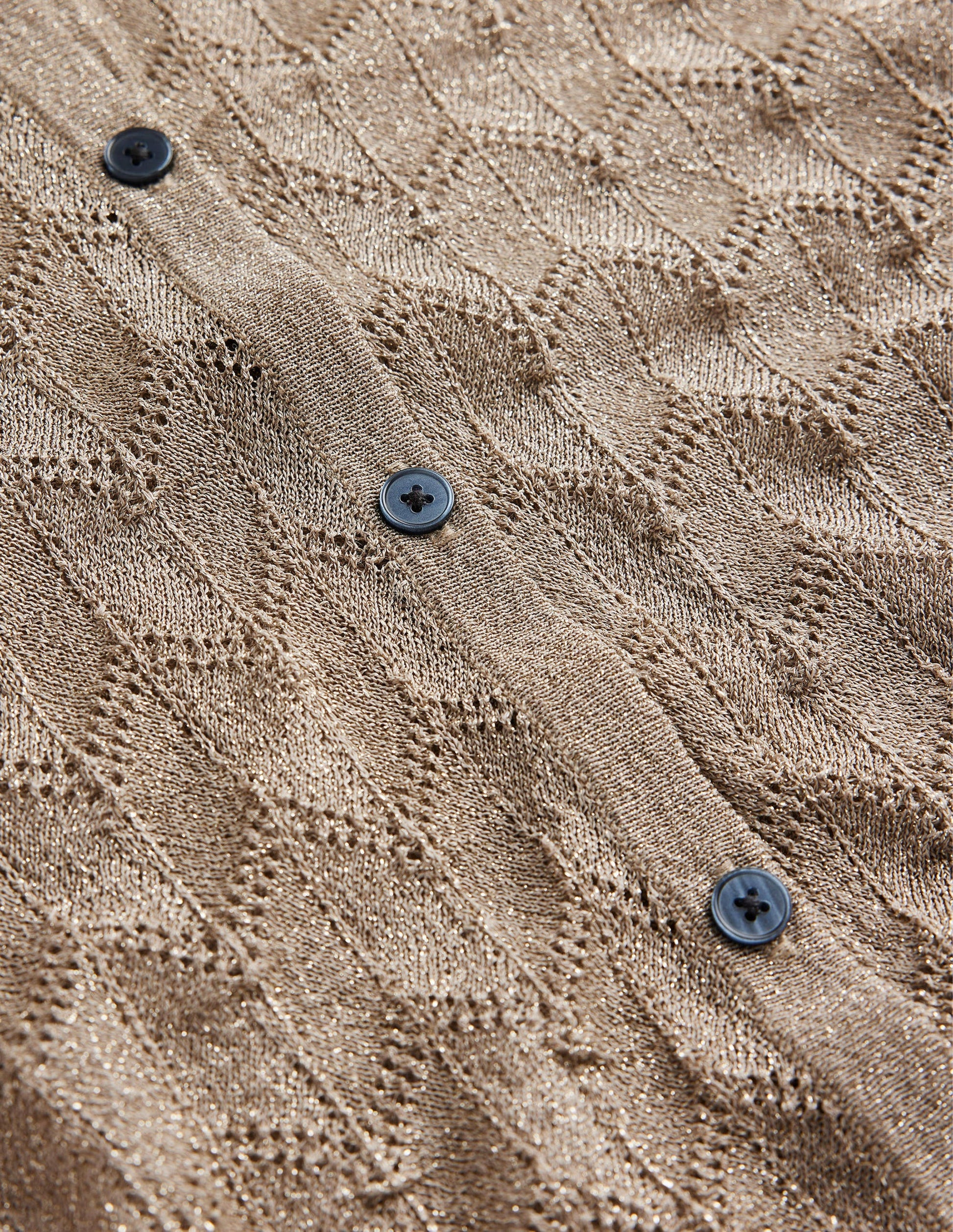 Knitted Beach Shirt-Metallic Stone-6