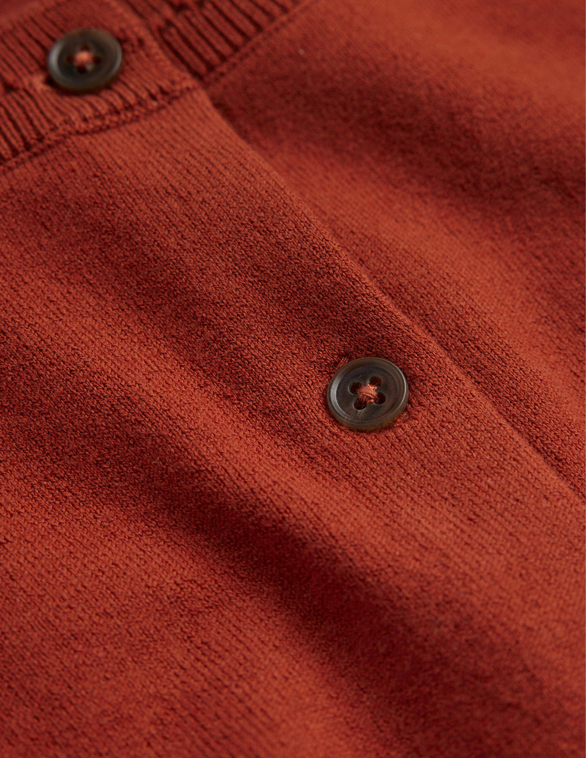 Catriona Cotton Cardigan-Chestnut Brown - Image 7