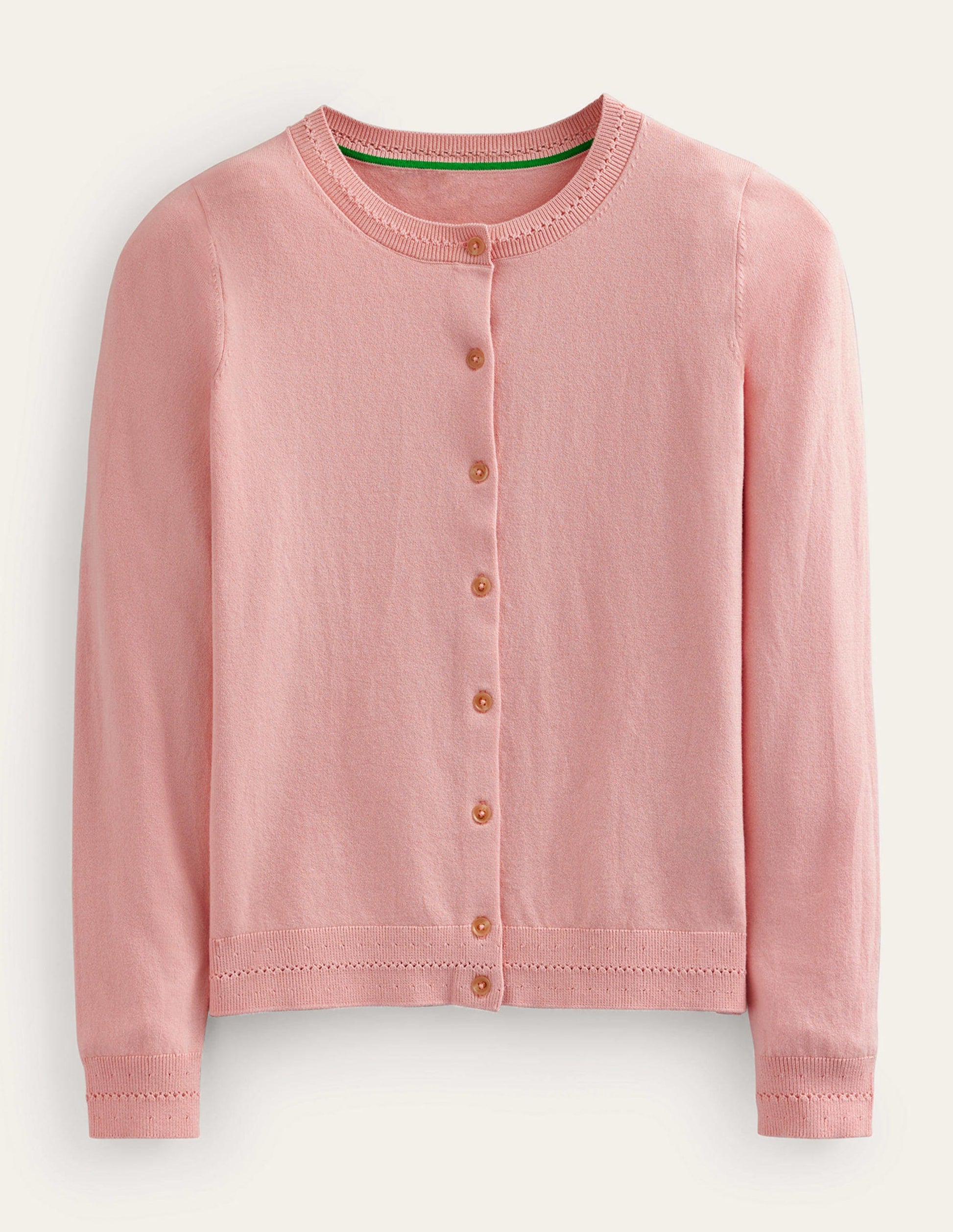 Catriona Cotton Cardigan-Peachskin-6