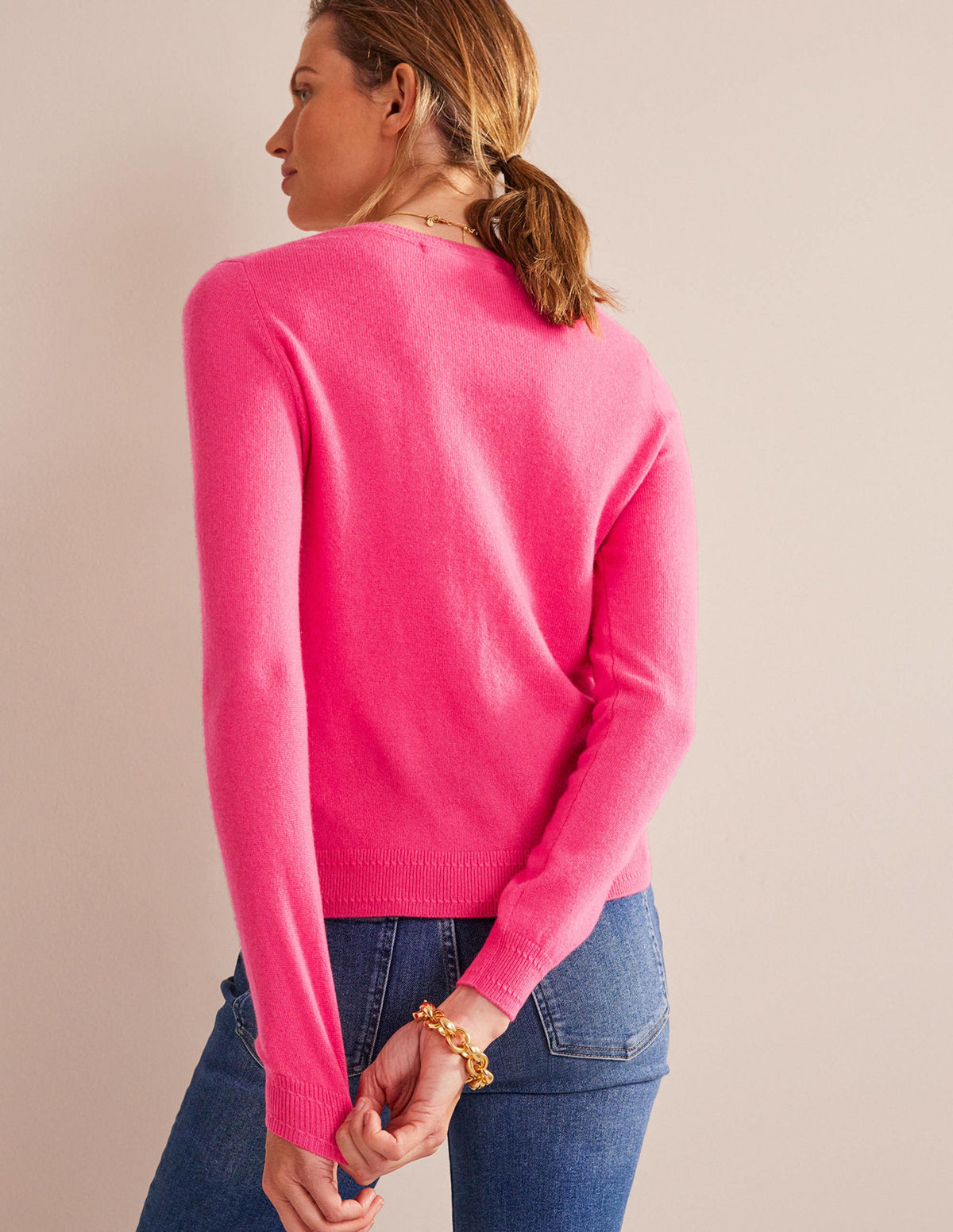 Eva Cashmere Crew Neck Jumper-Jazzy-3