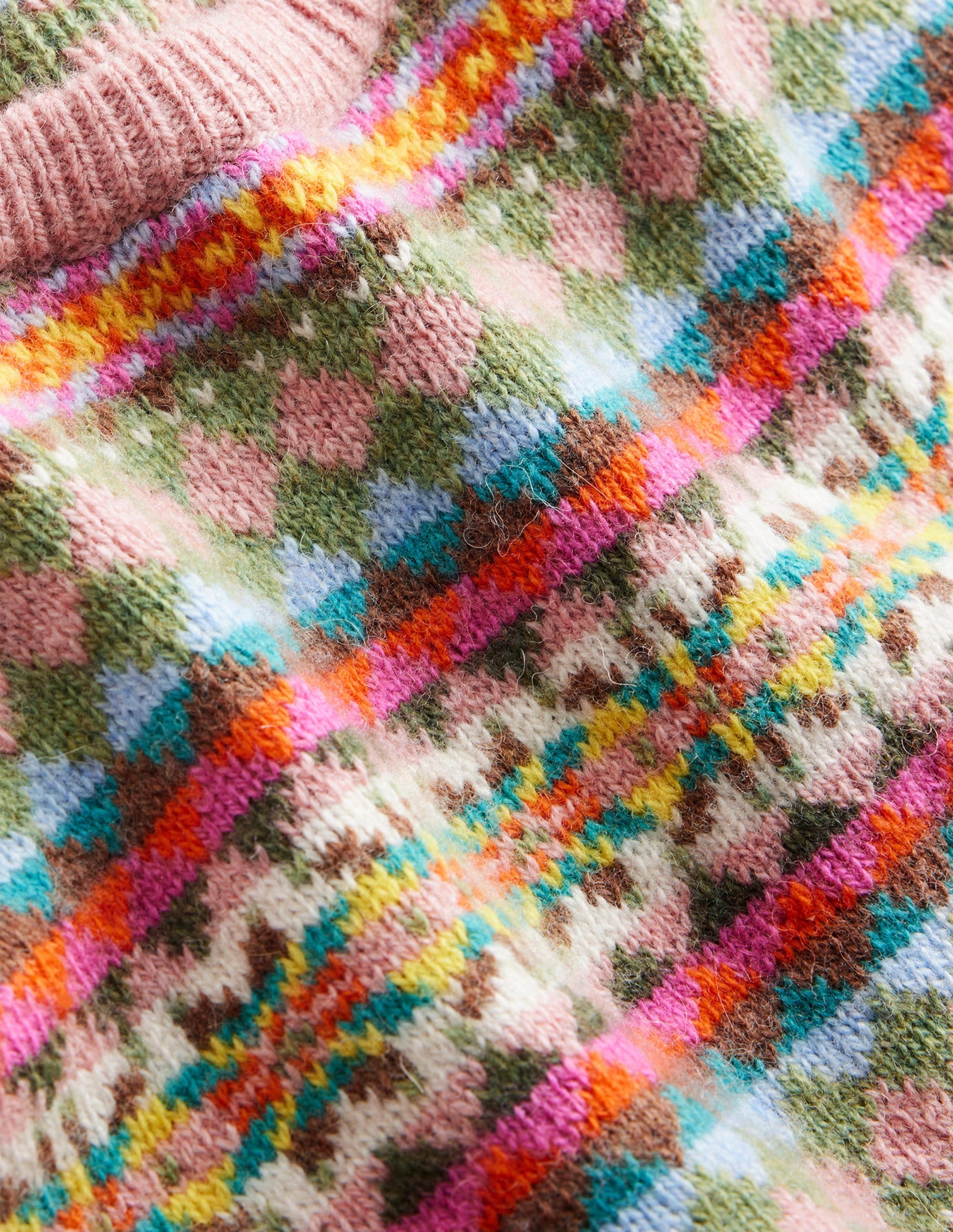 Edie Fair Isle Tank-Heritage - Image 6