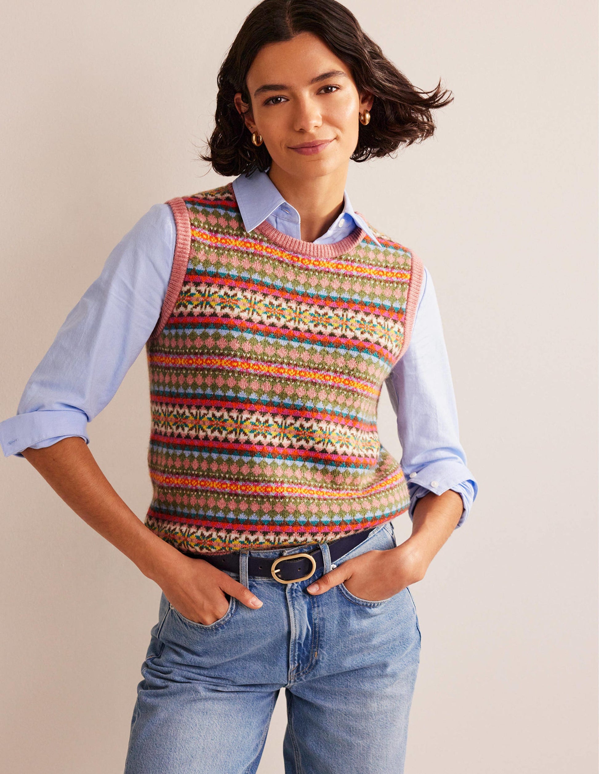 Edie Fair Isle Tank-Heritage-1
