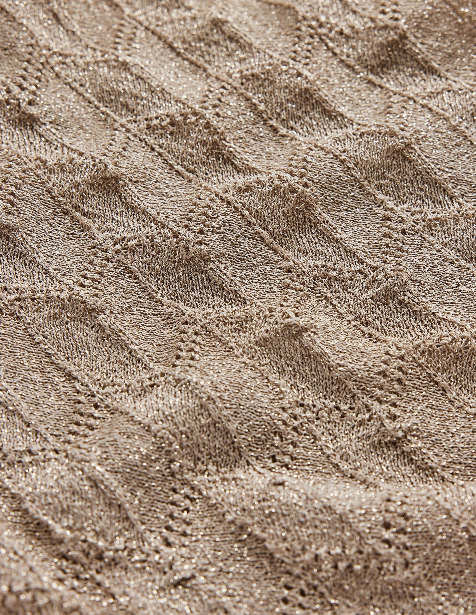 Knitted Beach Trousers-Metallic Stone-6