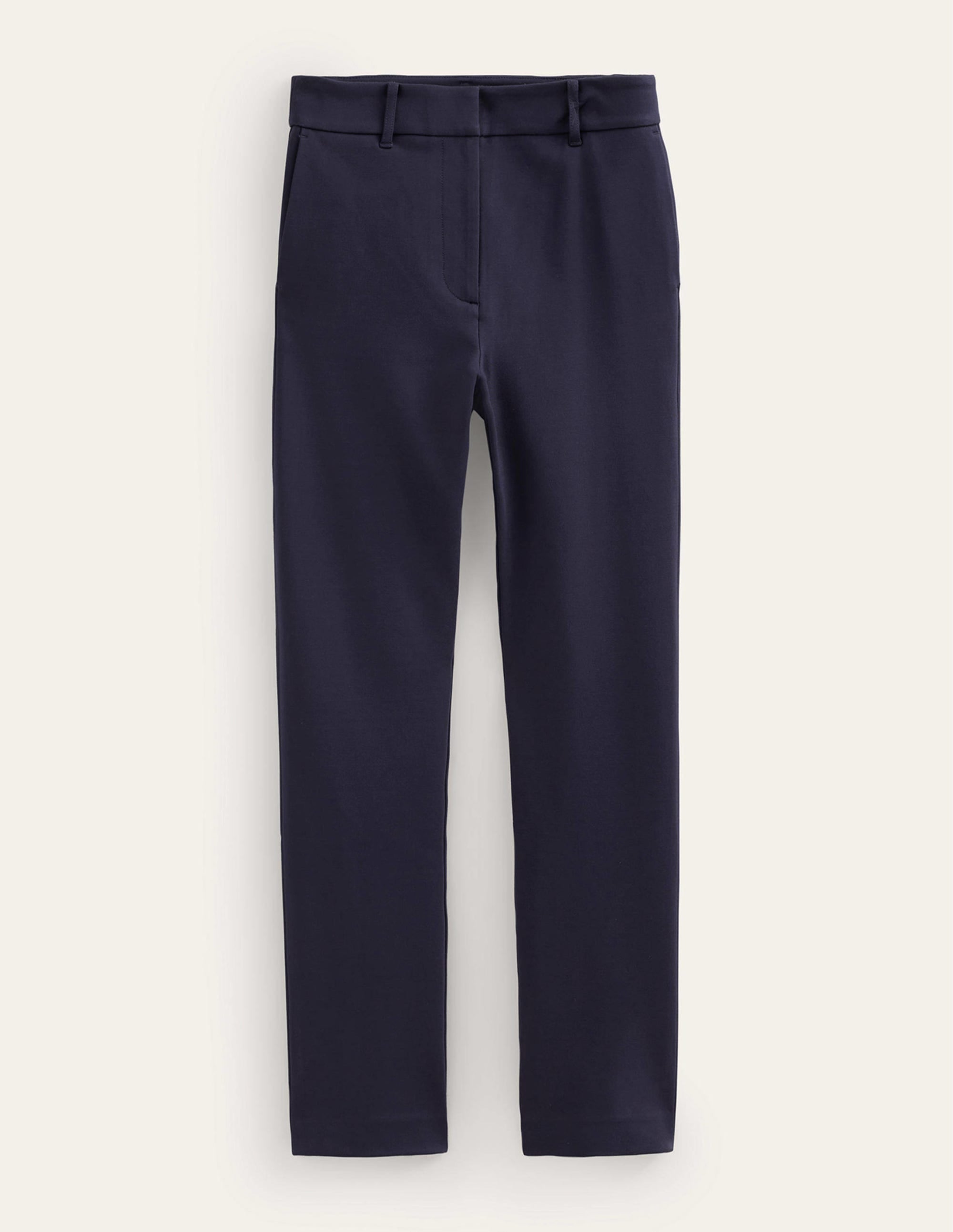 Highgate Ponte Trousers-Navy - Image 5