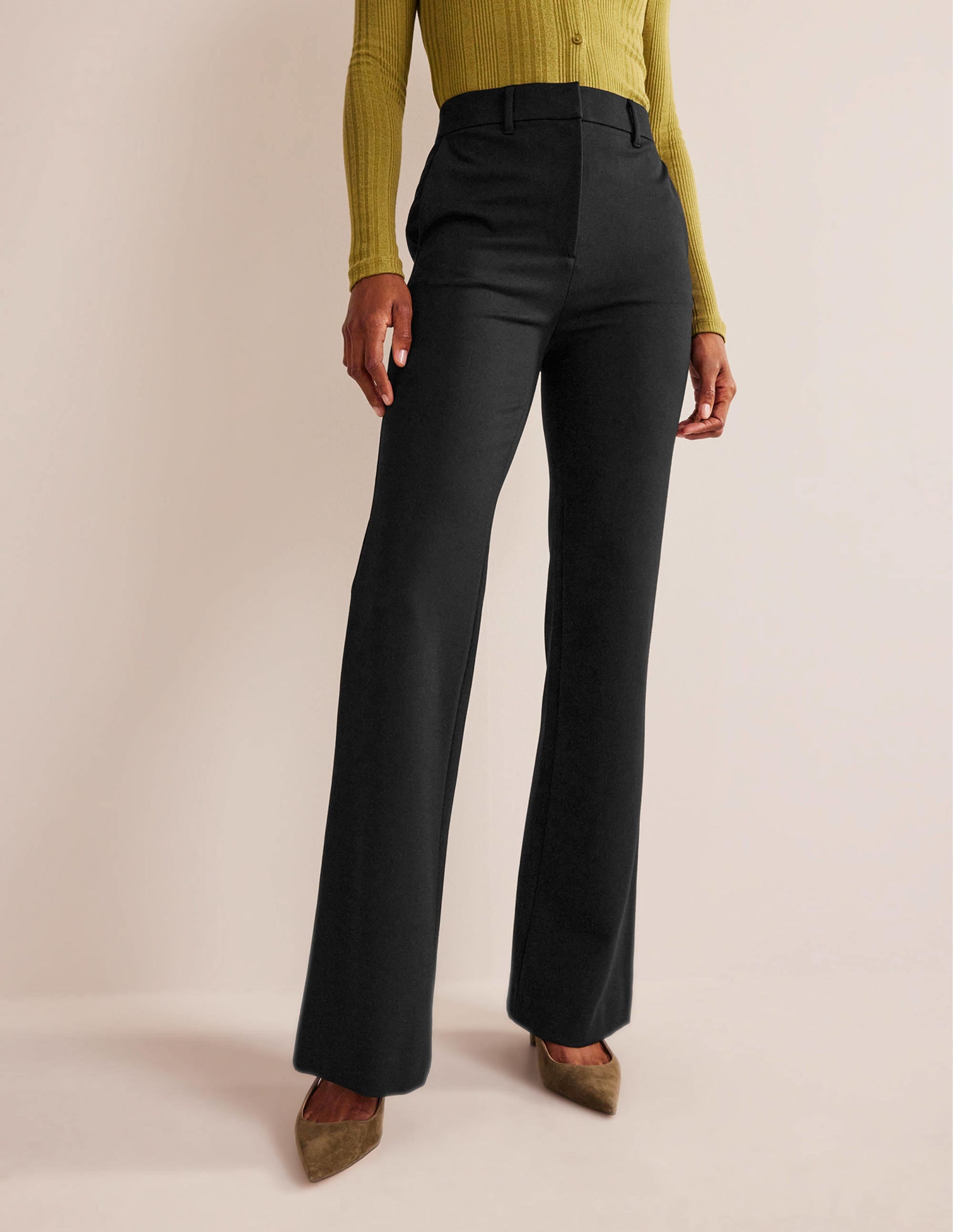 Brompton Ponte Trousers-Black - Image 4