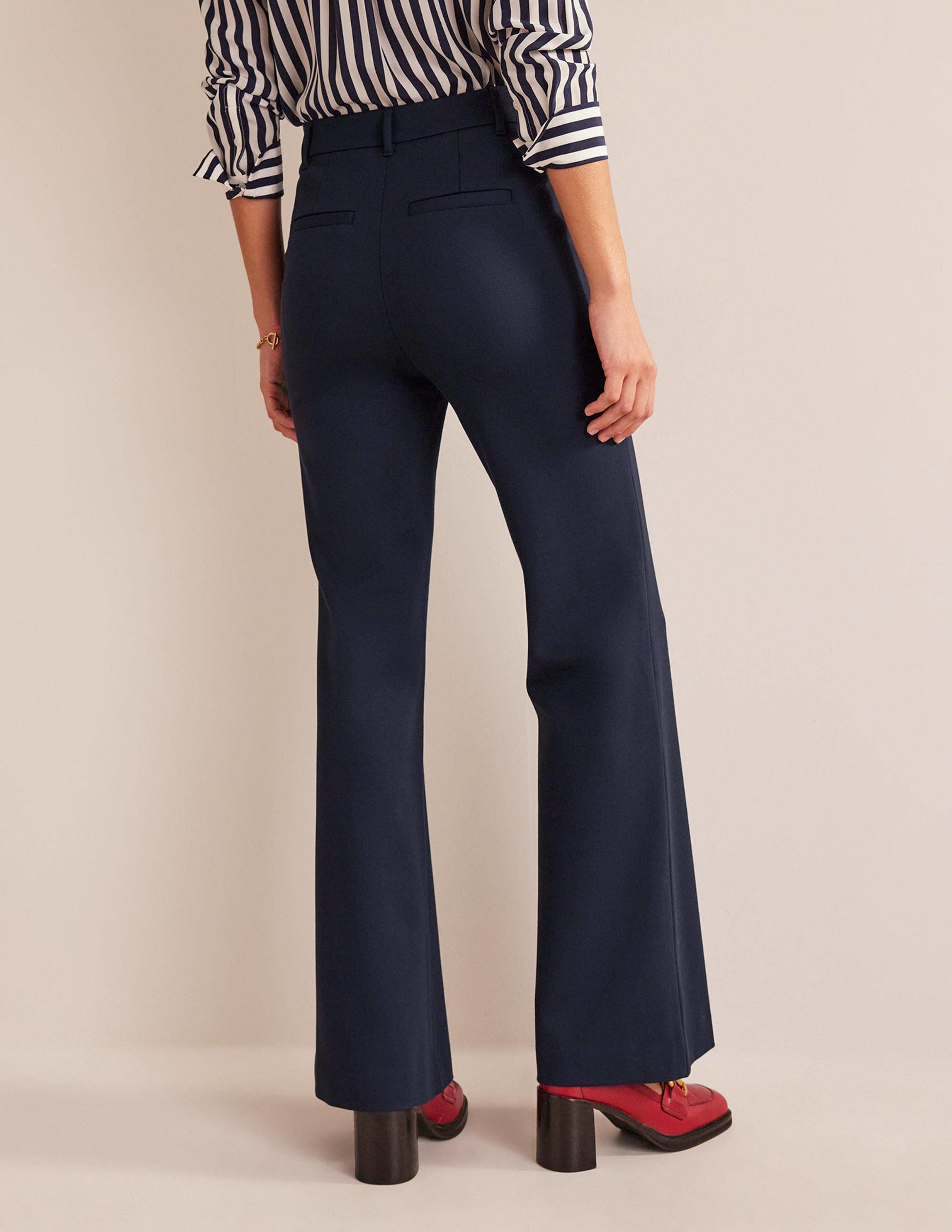 Brompton Ponte Trousers-Navy-3