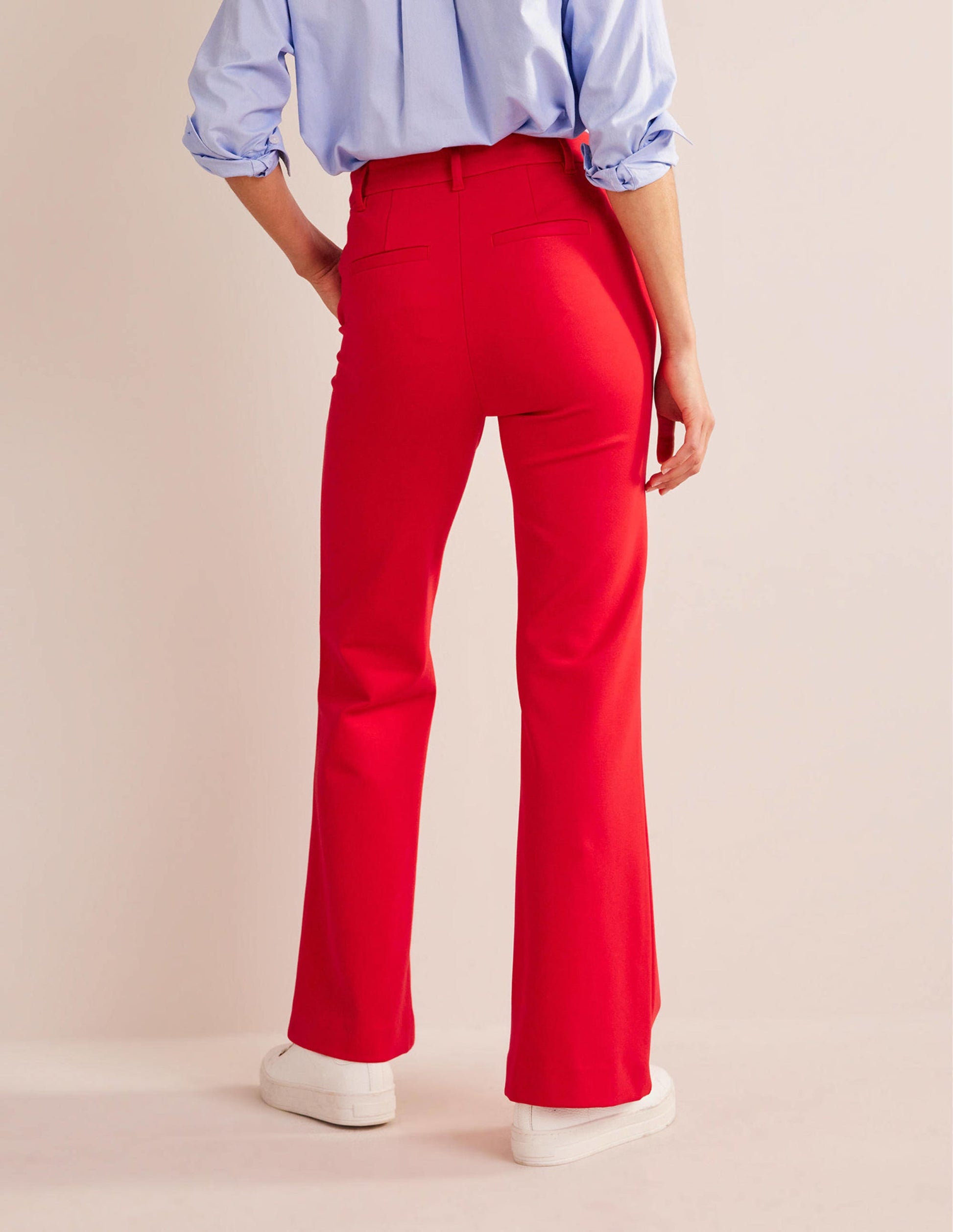Brompton Ponte Trousers-Hot Pepper-3