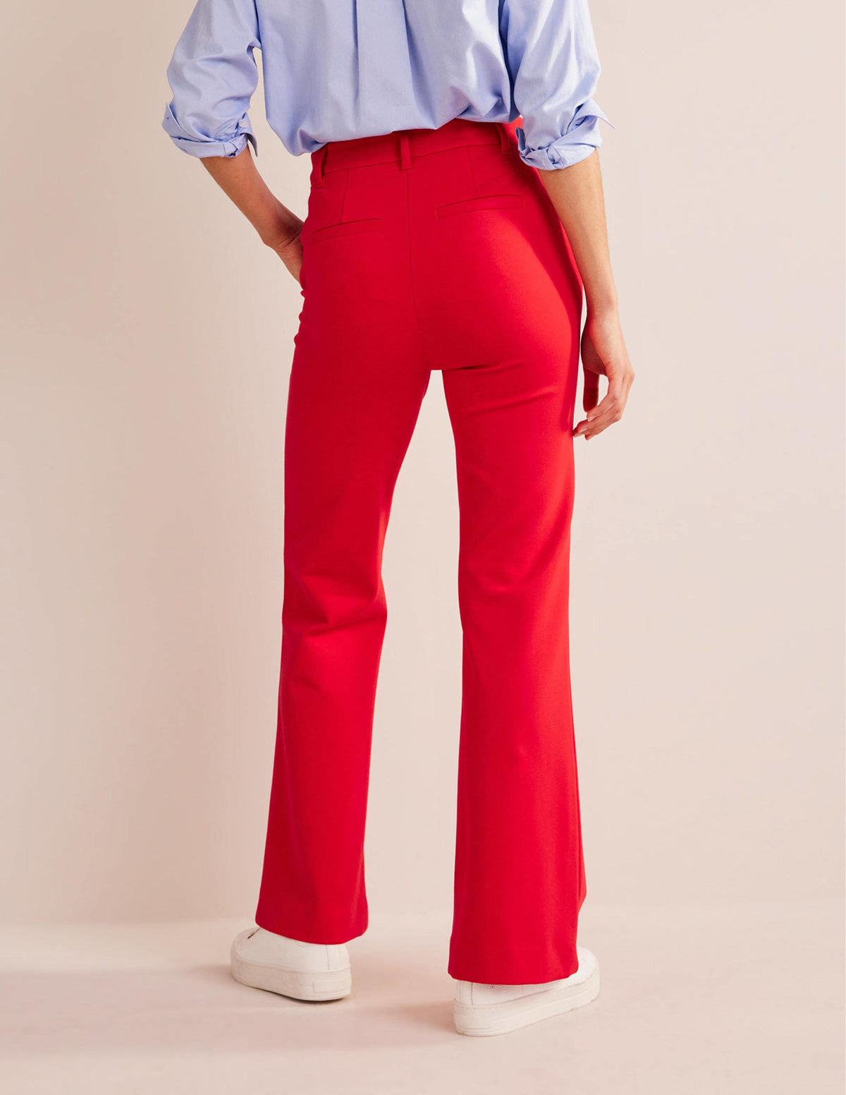 Brompton Ponte Trousers-Hot Pepper - Image 3
