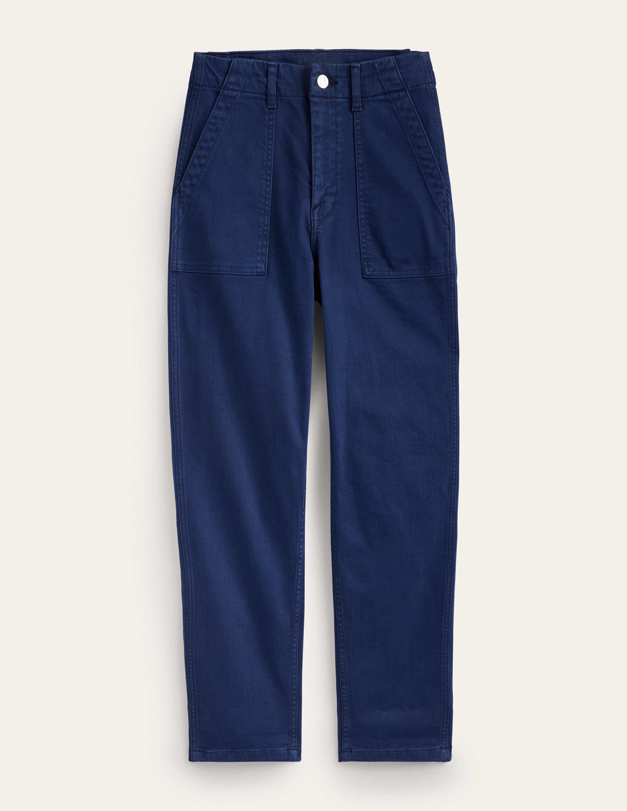 Kensington Casual Trousers-Navy - Image 7