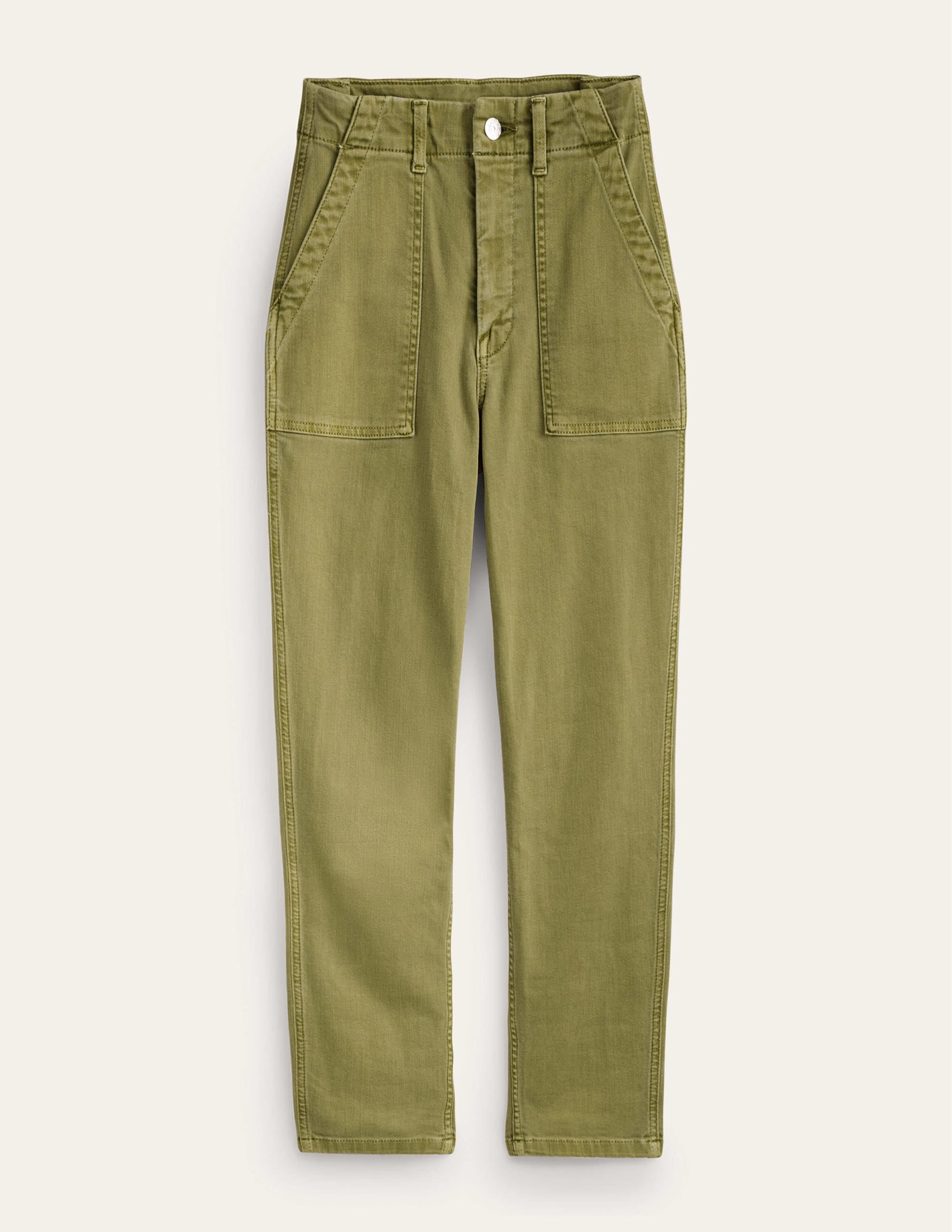 Kensington Casual Trousers-Khaki - Image 5
