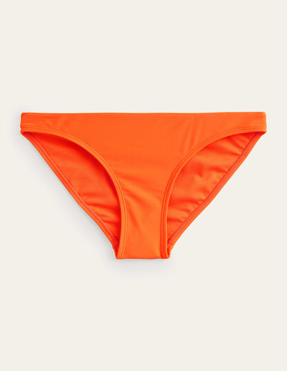 Classic Bikini Bottoms-Hot Orange-5