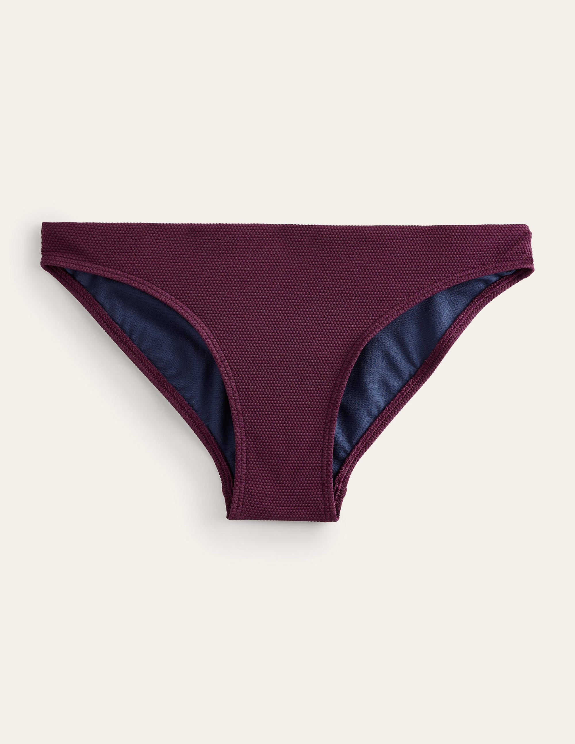 Arezzo Texture Bikini Bottoms-Chockeberry Honeycomb - Image 5