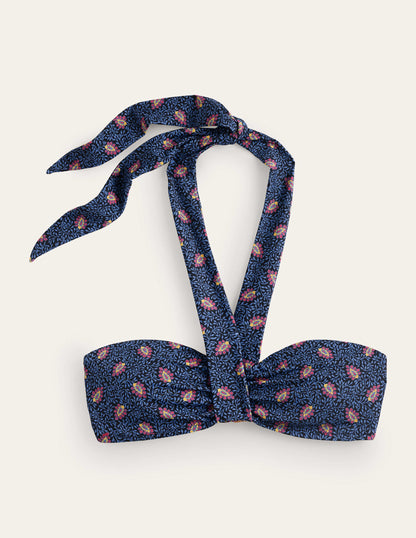 Scarf Bandeau Bikini Top-Nero, Celosia Bud-5