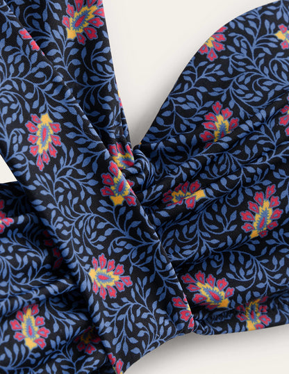 Scarf Bandeau Bikini Top-Nero, Celosia Bud-6