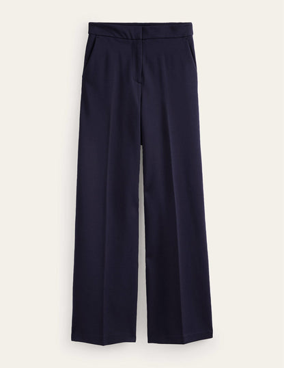 Westbourne Ponte Trousers-Navy-7