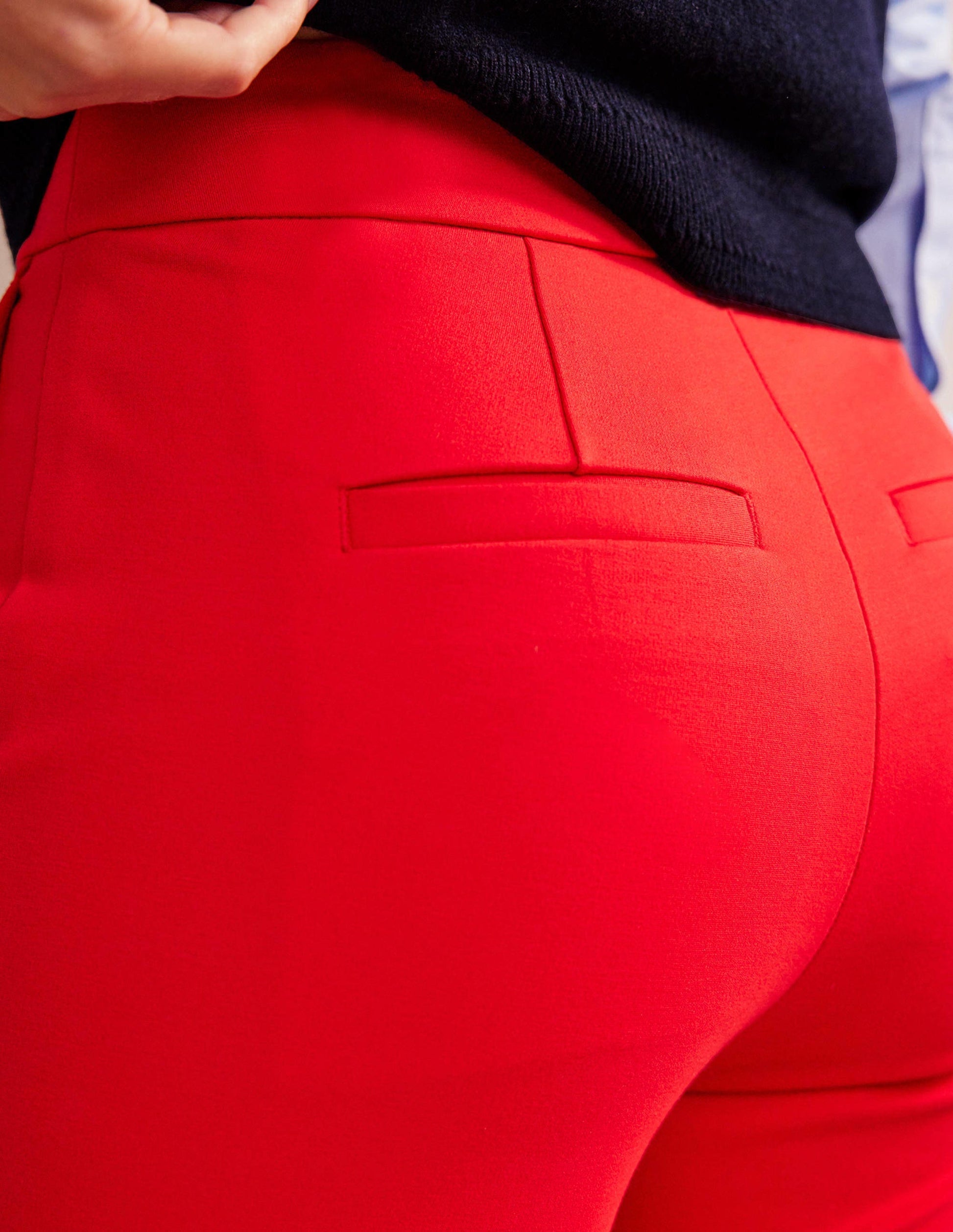 Westbourne Ponte Trousers-Hot Pepper-2