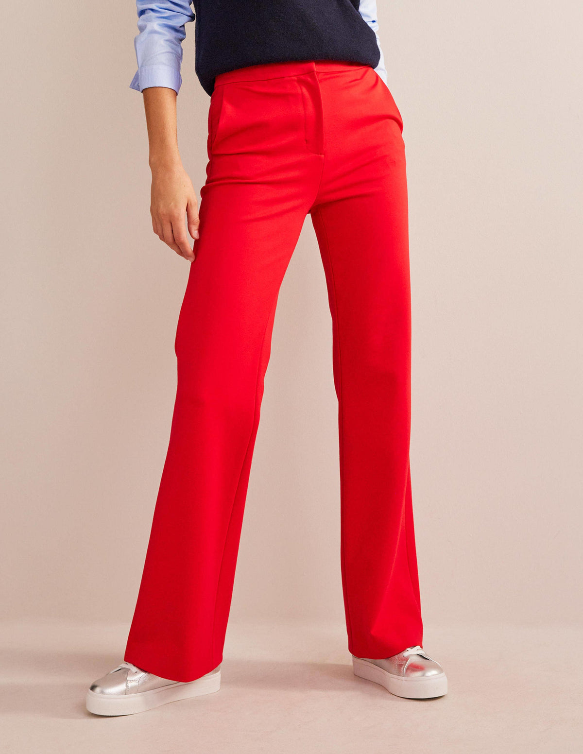 Westbourne Ponte Trousers-Hot Pepper-4
