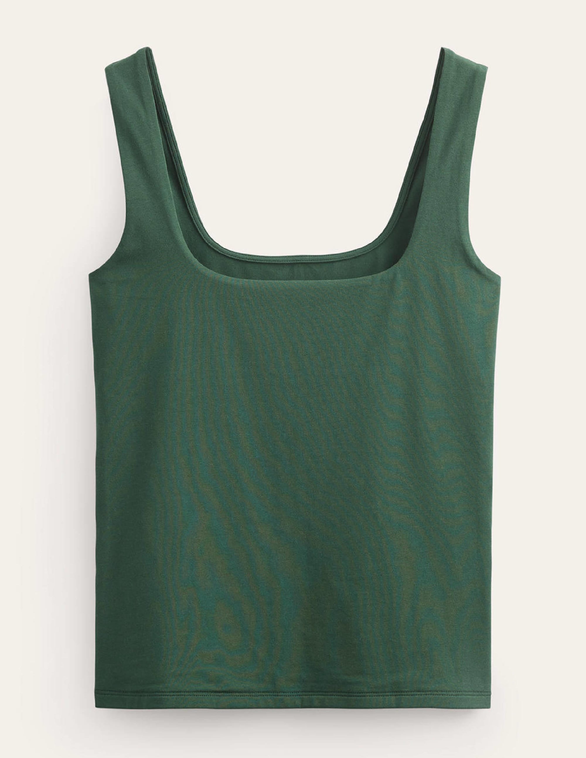 Double Layer Square Neck Vest-Chatsworth Green - Image 5