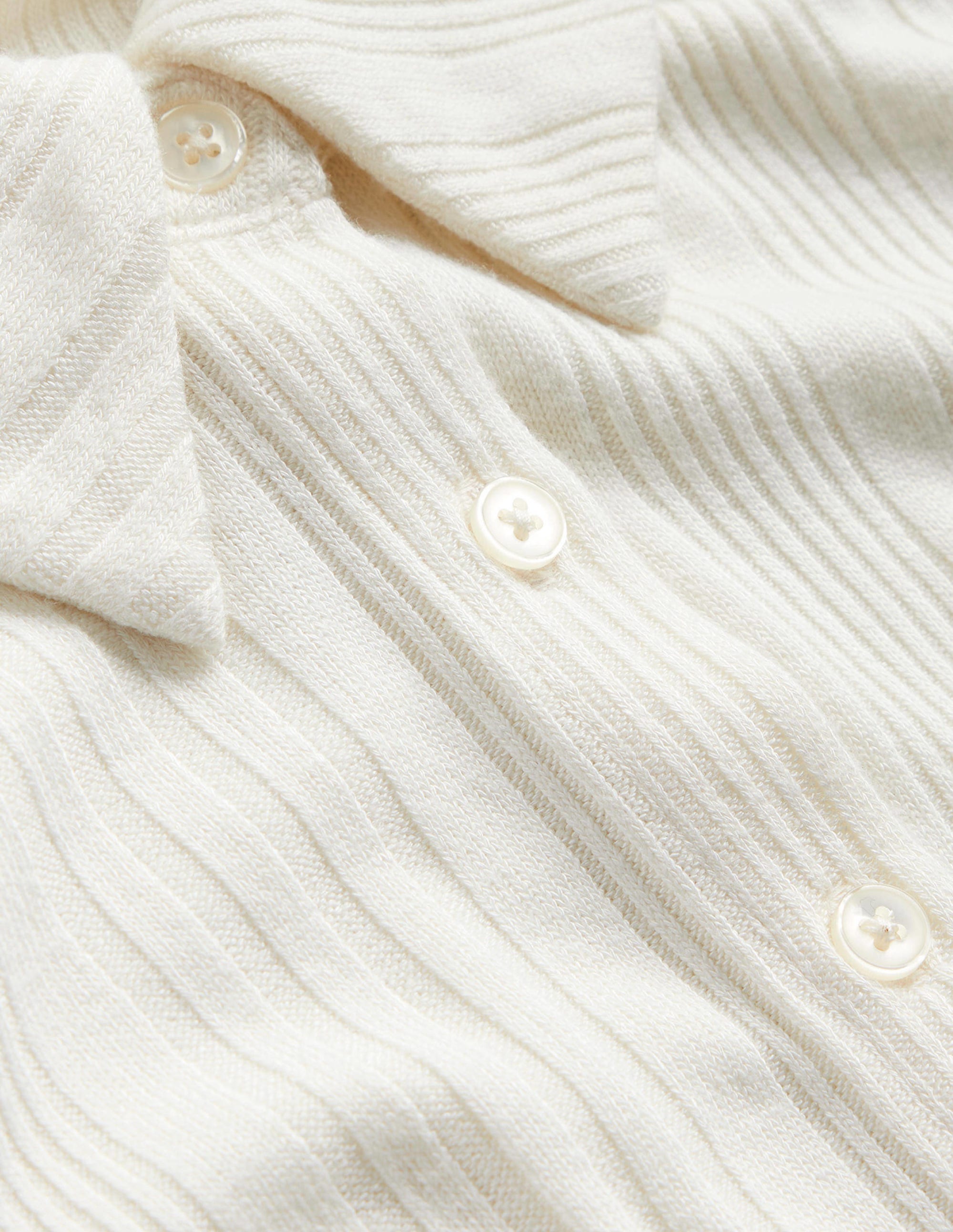 Charlotte Jersey Shirt-Ivory - Image 6