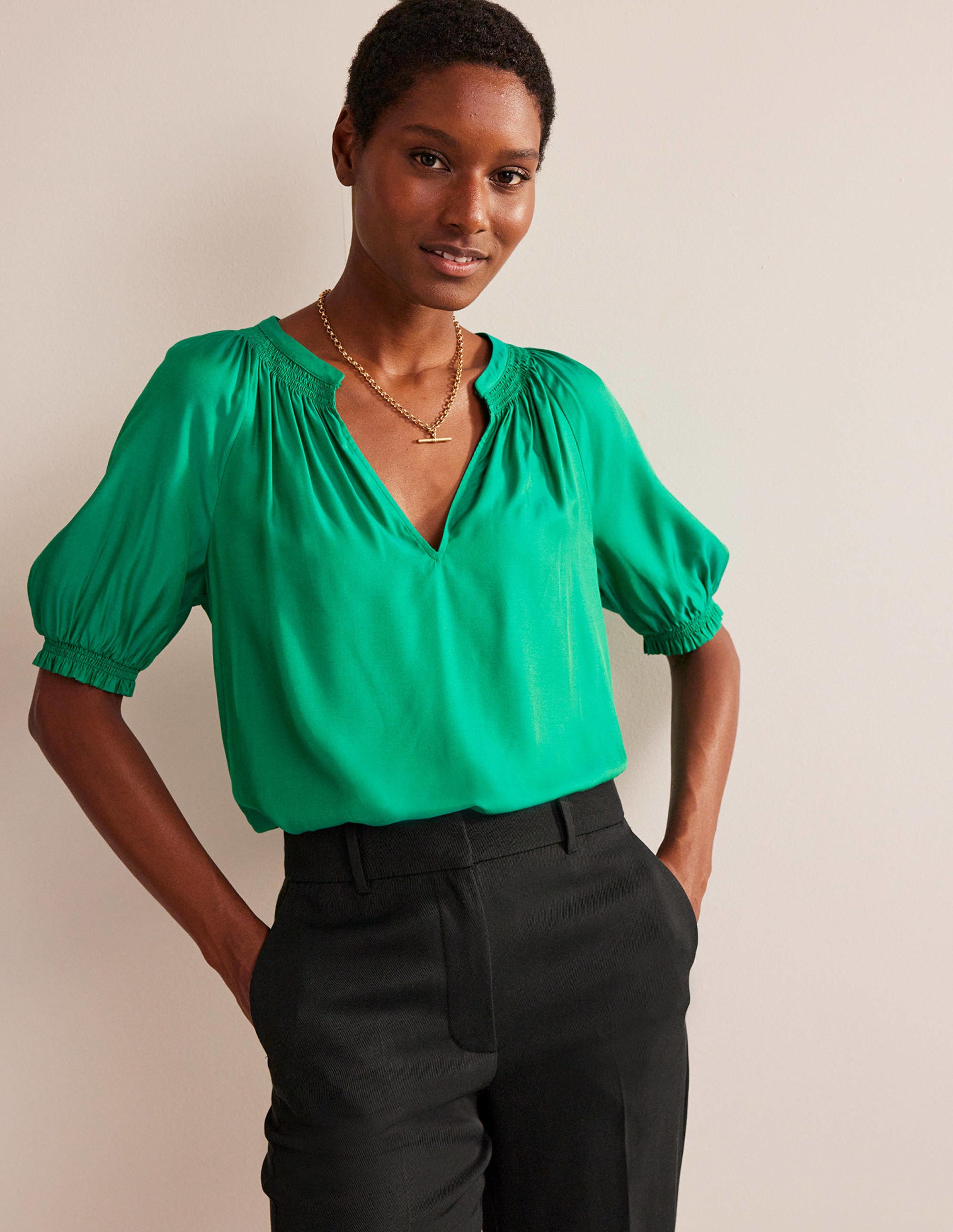 Stella Top-Meadow Green - Image 1