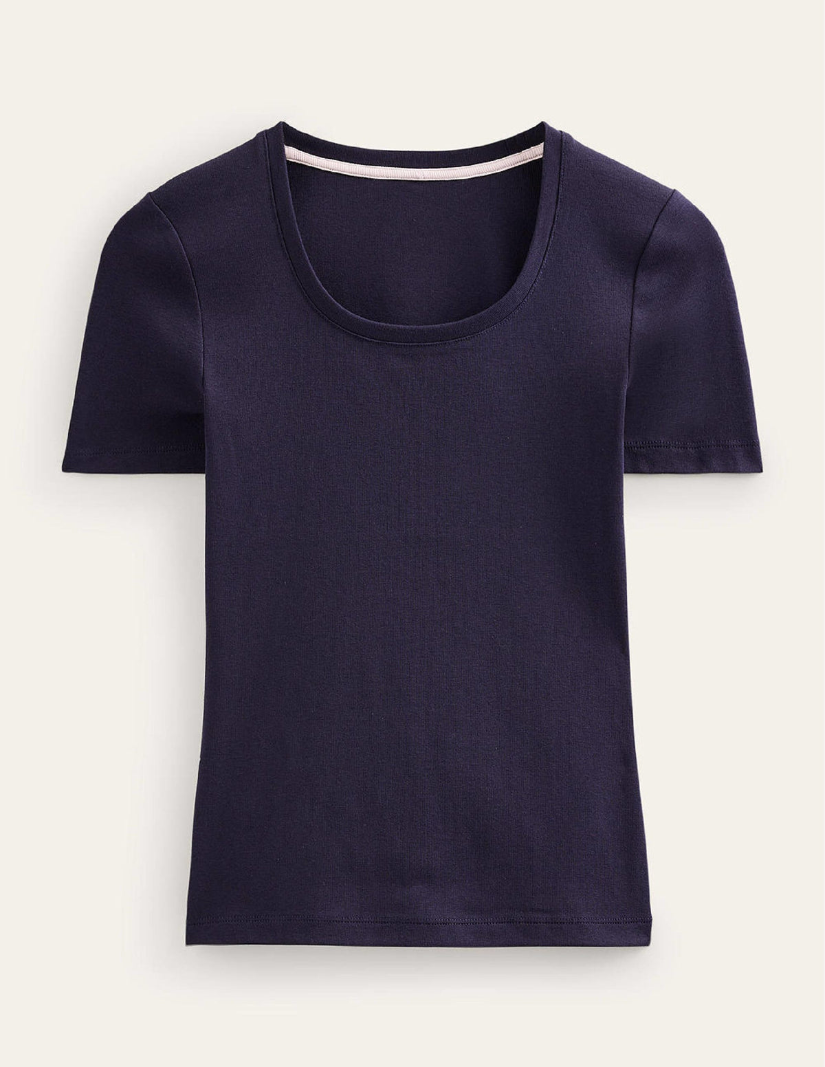 Essential Jersey T-Shirt-Navy - Image 5
