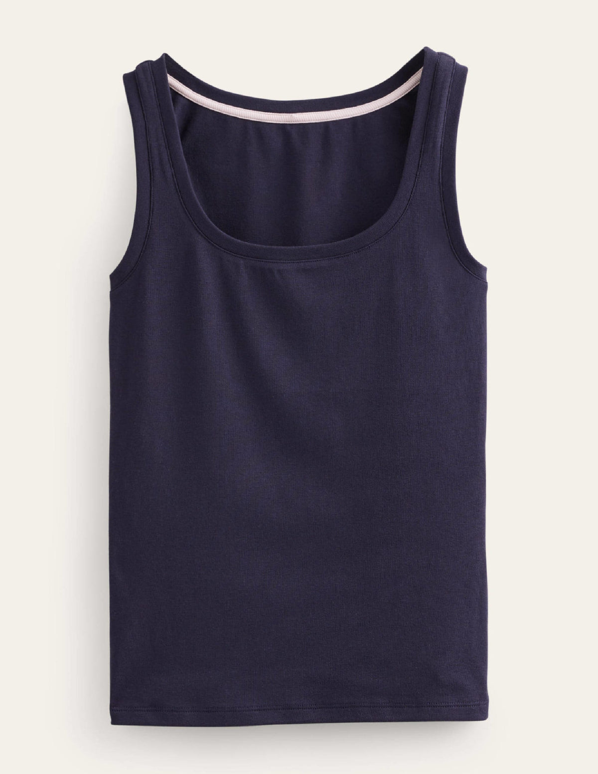 Essential Scoop-Neck Vest-Navy - Image 5