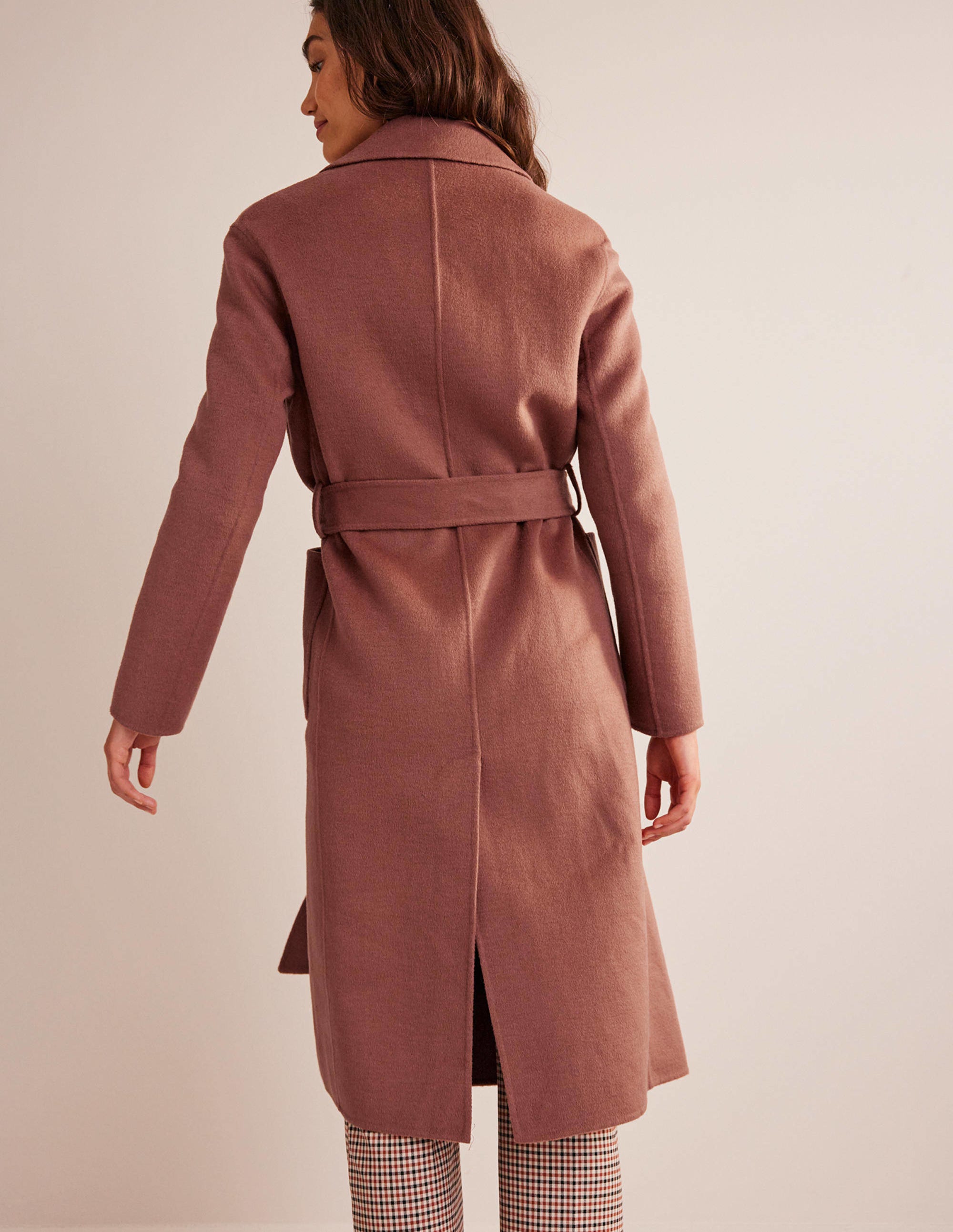 Bristol Wool-Blend Coat-Dusty Pink - Image 4