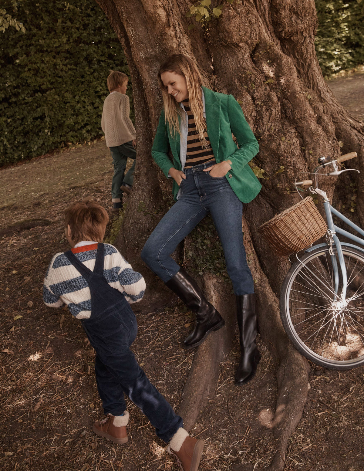 Marylebone Cord Blazer-Highland Green - Image 5