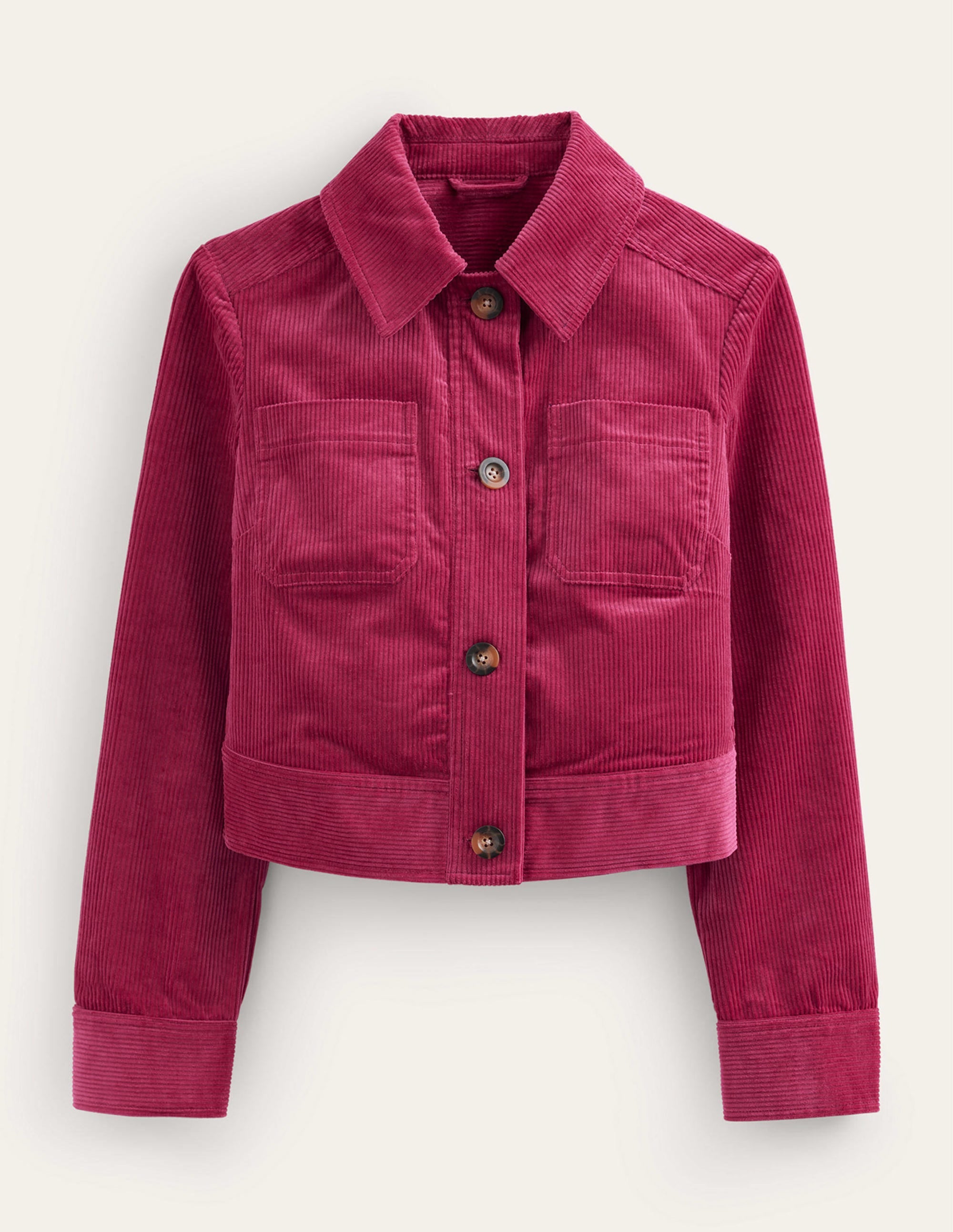 Corduroy Jacket-Warm Cranberry - Image 6