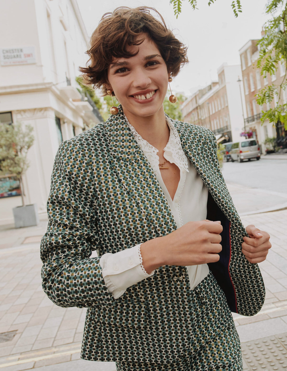 Canonbury Jacquard Blazer-JACQUARD - Image 5